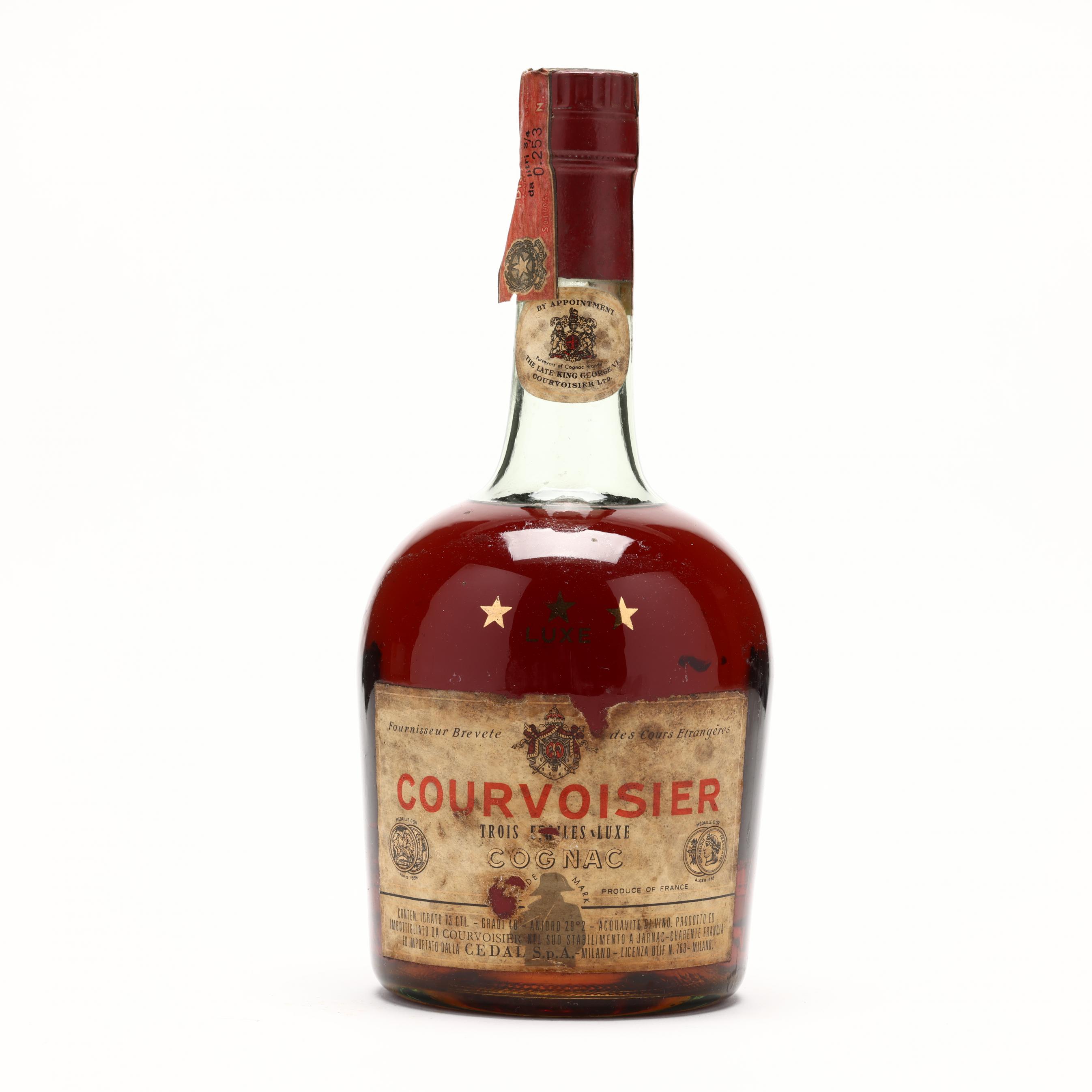 Courvoisier Cognac (Lot 2062 - Rare Spirits AuctionMar 8