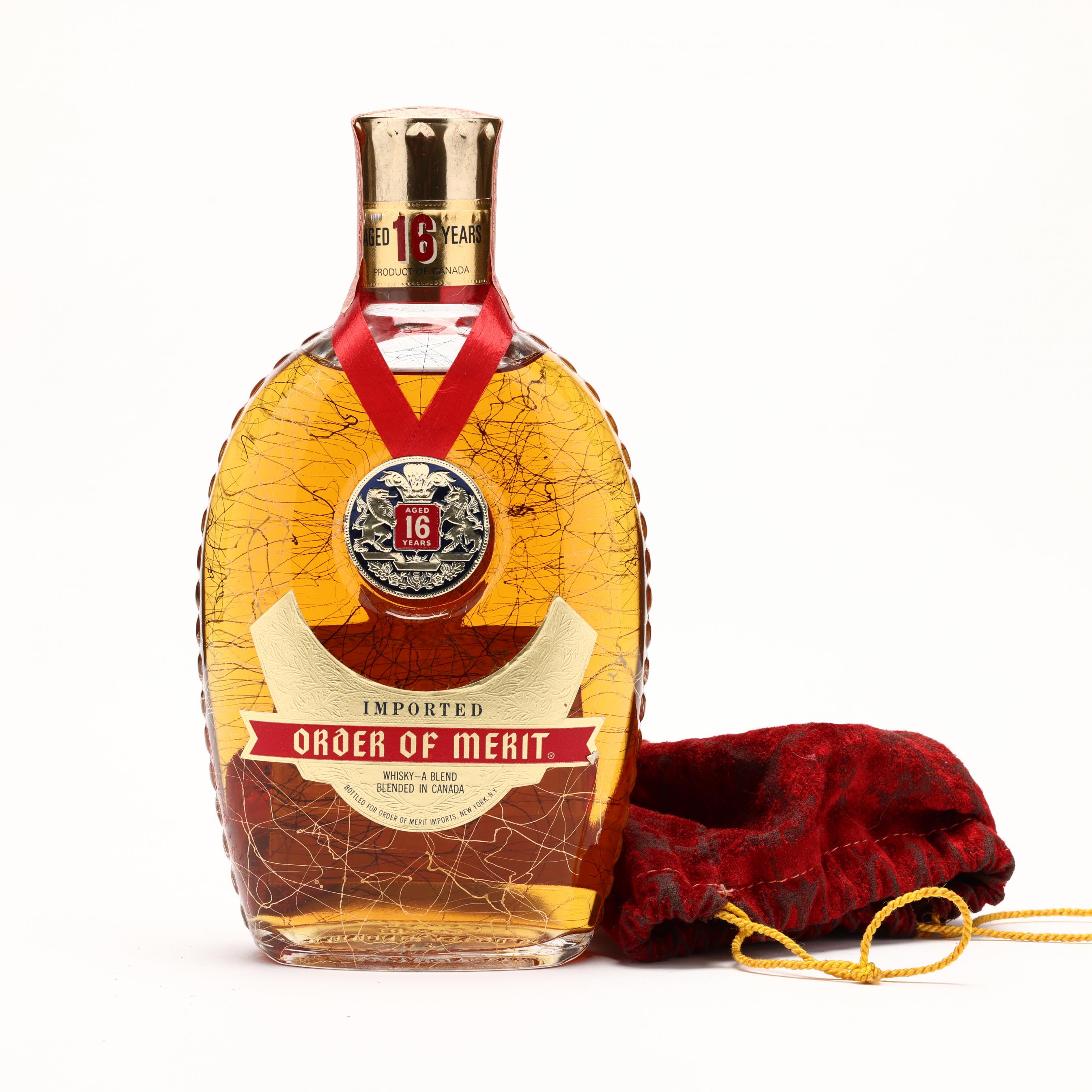 Order of Merit Canadian Whisky (Lot 2132 - Rare Spirits AuctionMar