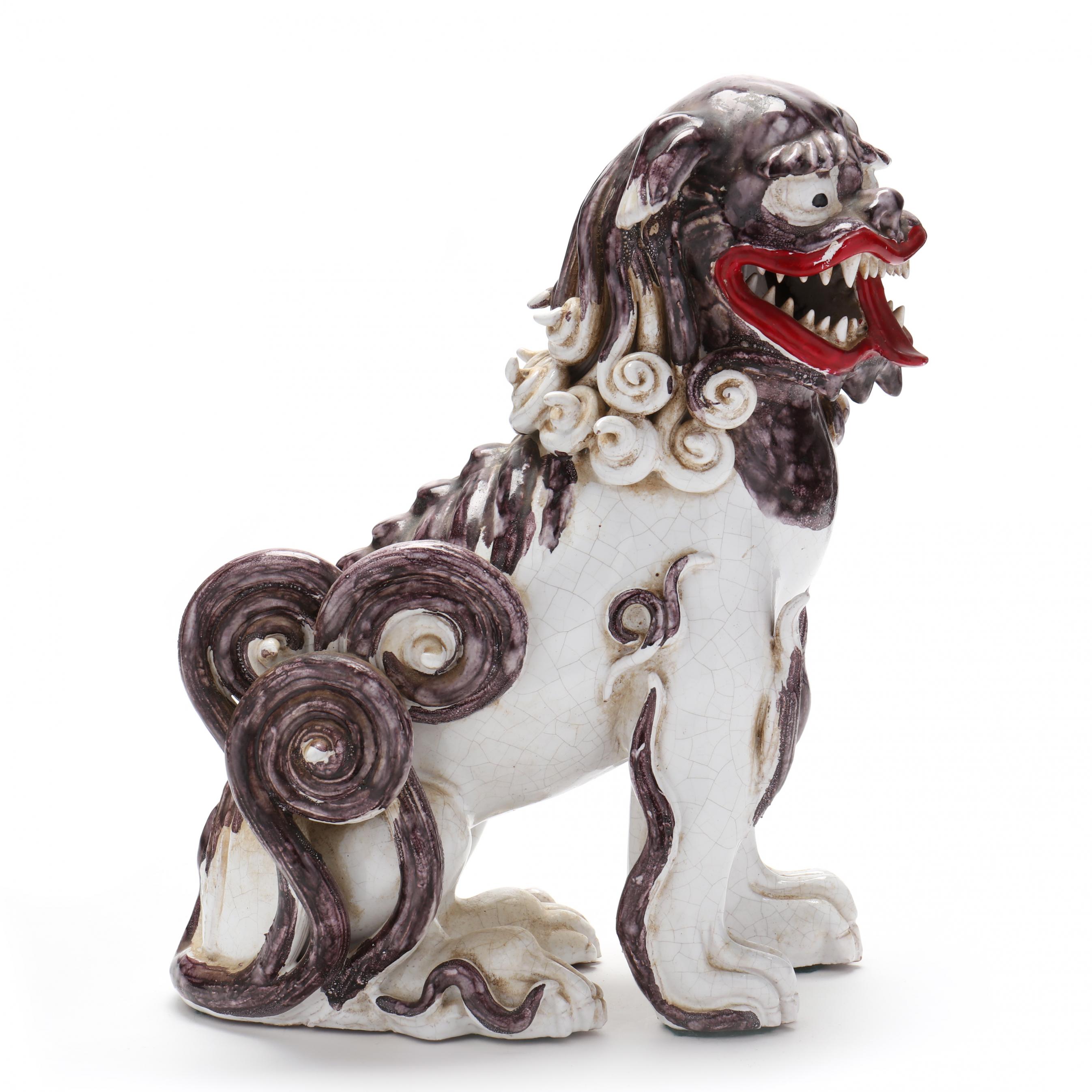 A Japanese Porcelain Shishi Foo Lion (Lot 58 - January Estate