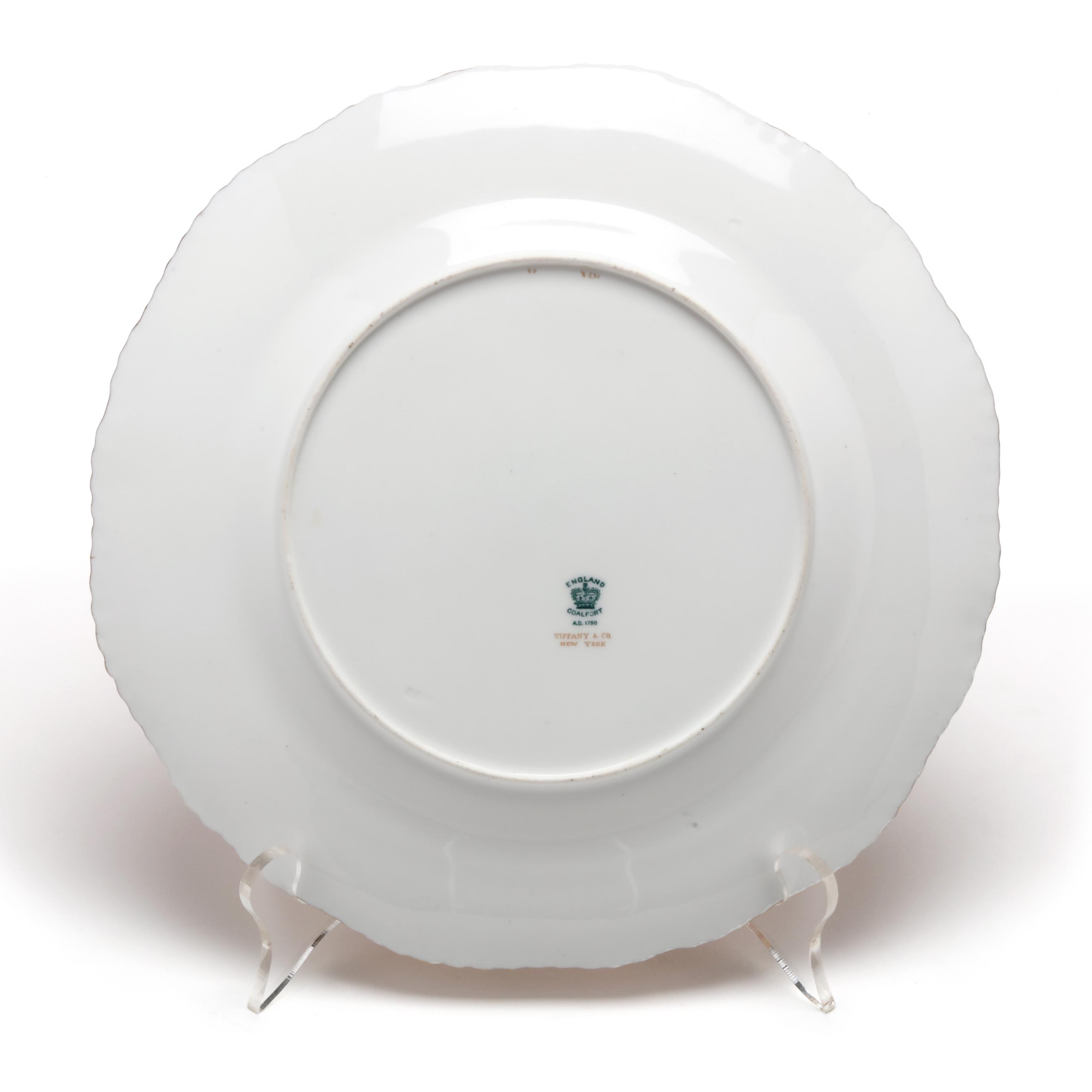 Set of Twelve Coalport for Tiffany & Co. Dinner Plates (Lot 230