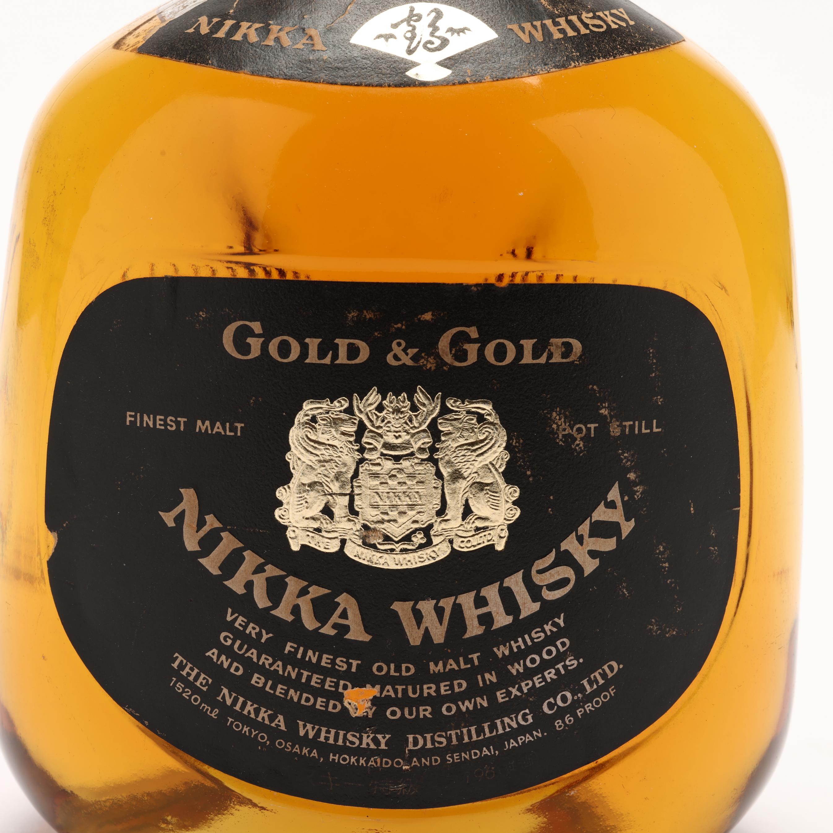 Nikka Gold & Gold Whisky (Lot 2098 - Rare Spirits AuctionMar 8