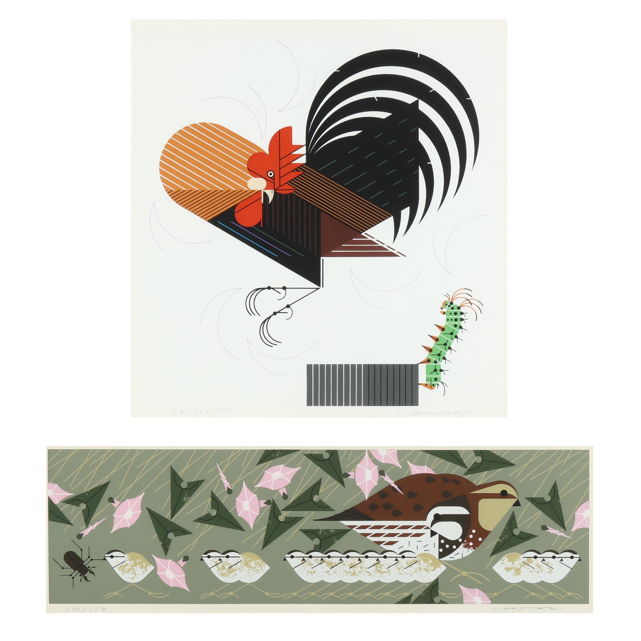 チャーリー・ハーパー　Charley Harper Amazon.co.jp: 熱帯雨林鳥 - チャーリー・ハーパー リトグラフ