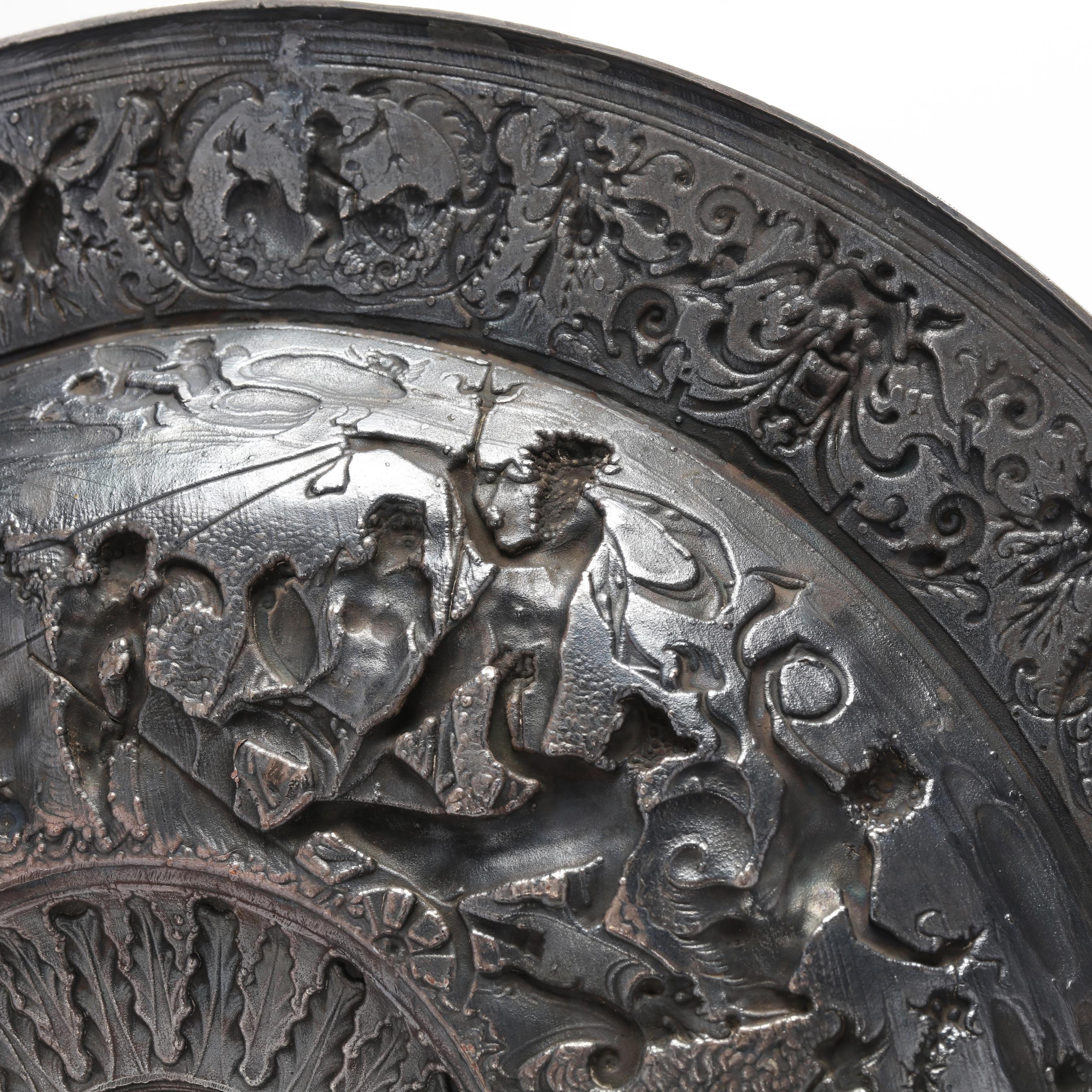 An Elkington & Co. Victorian Gilt and Silver-Plated Charger