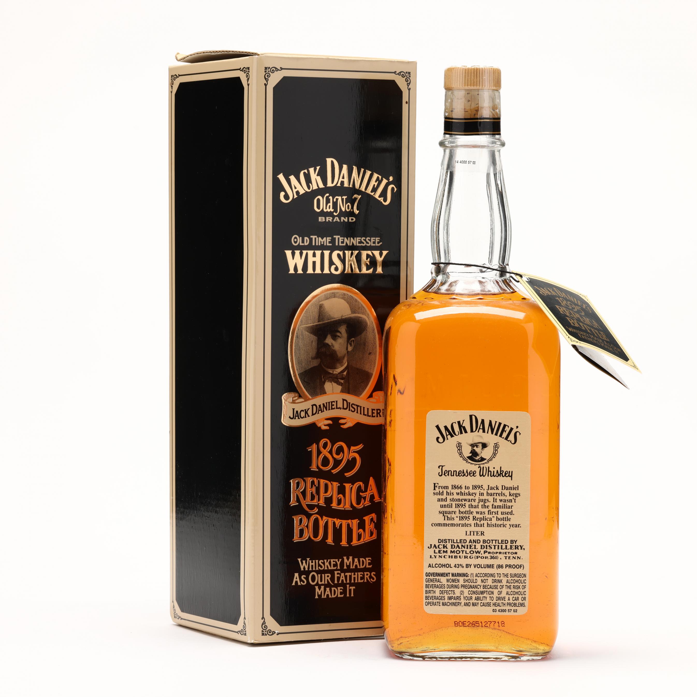 Jack Daniels 1895 Replica Bottle (Lot 2057 - Rare Spirits