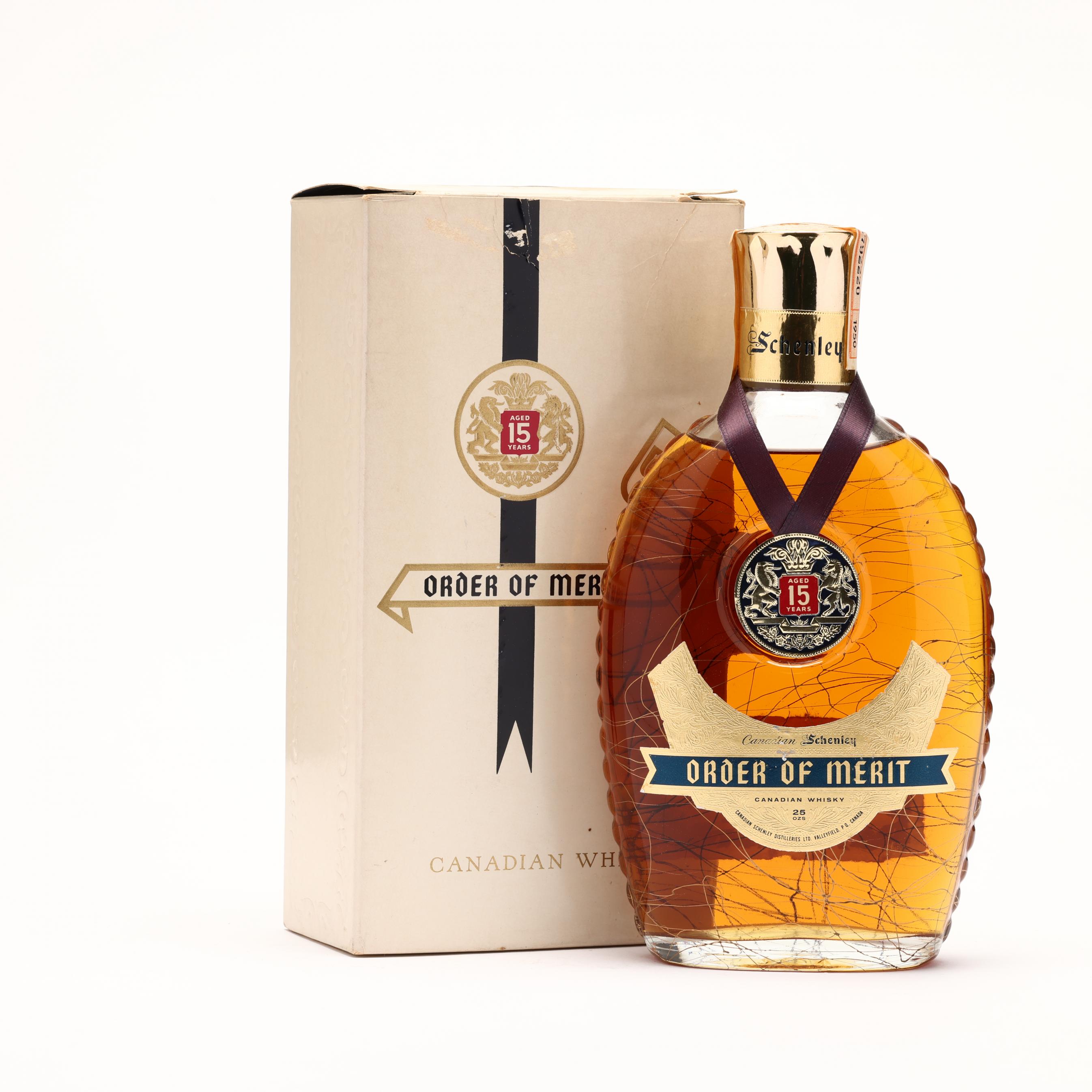 Order of Merit Canadian Whisky (Lot 2135 - Rare Spirits AuctionMar