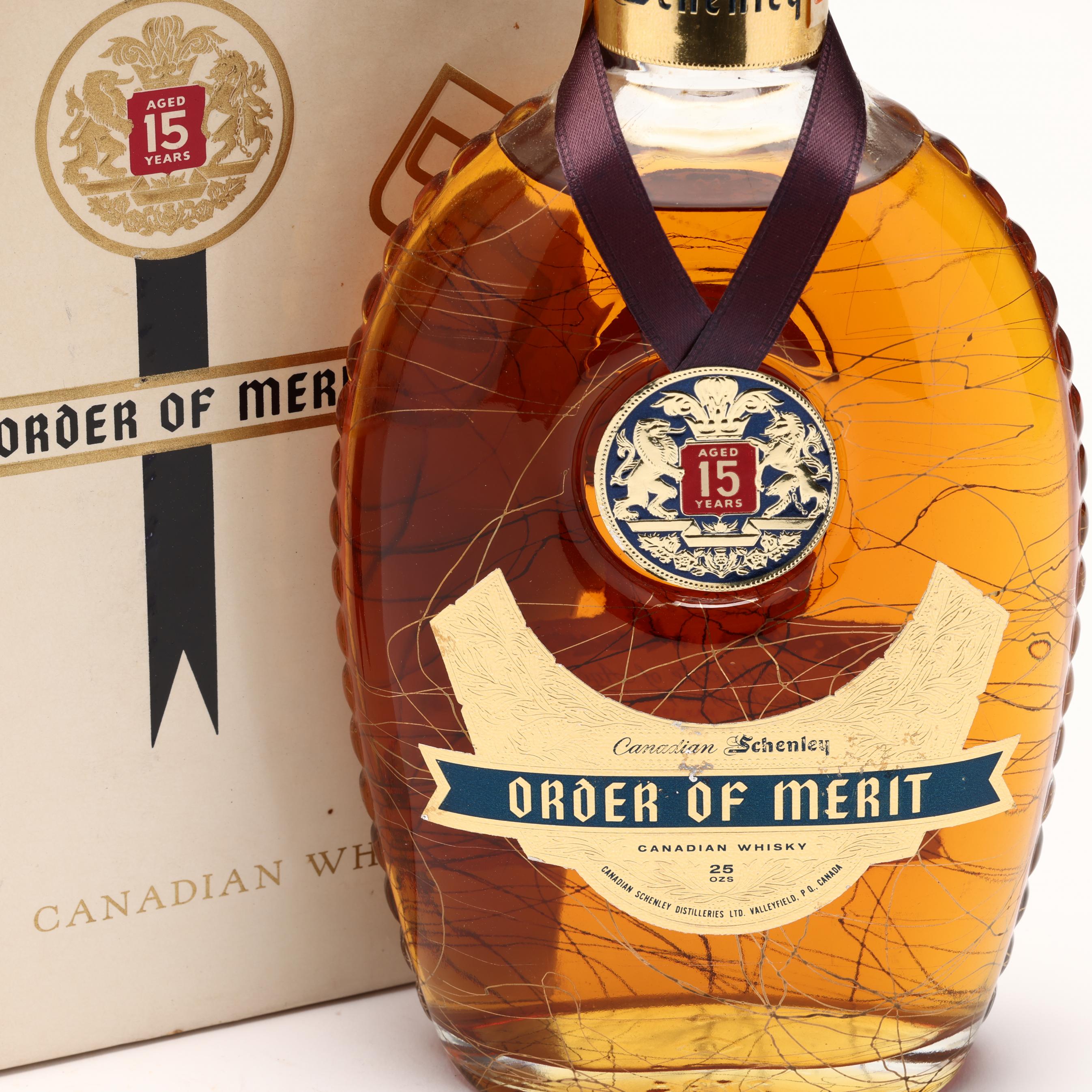 Order of Merit Canadian Whisky (Lot 2135 - Rare Spirits AuctionMar