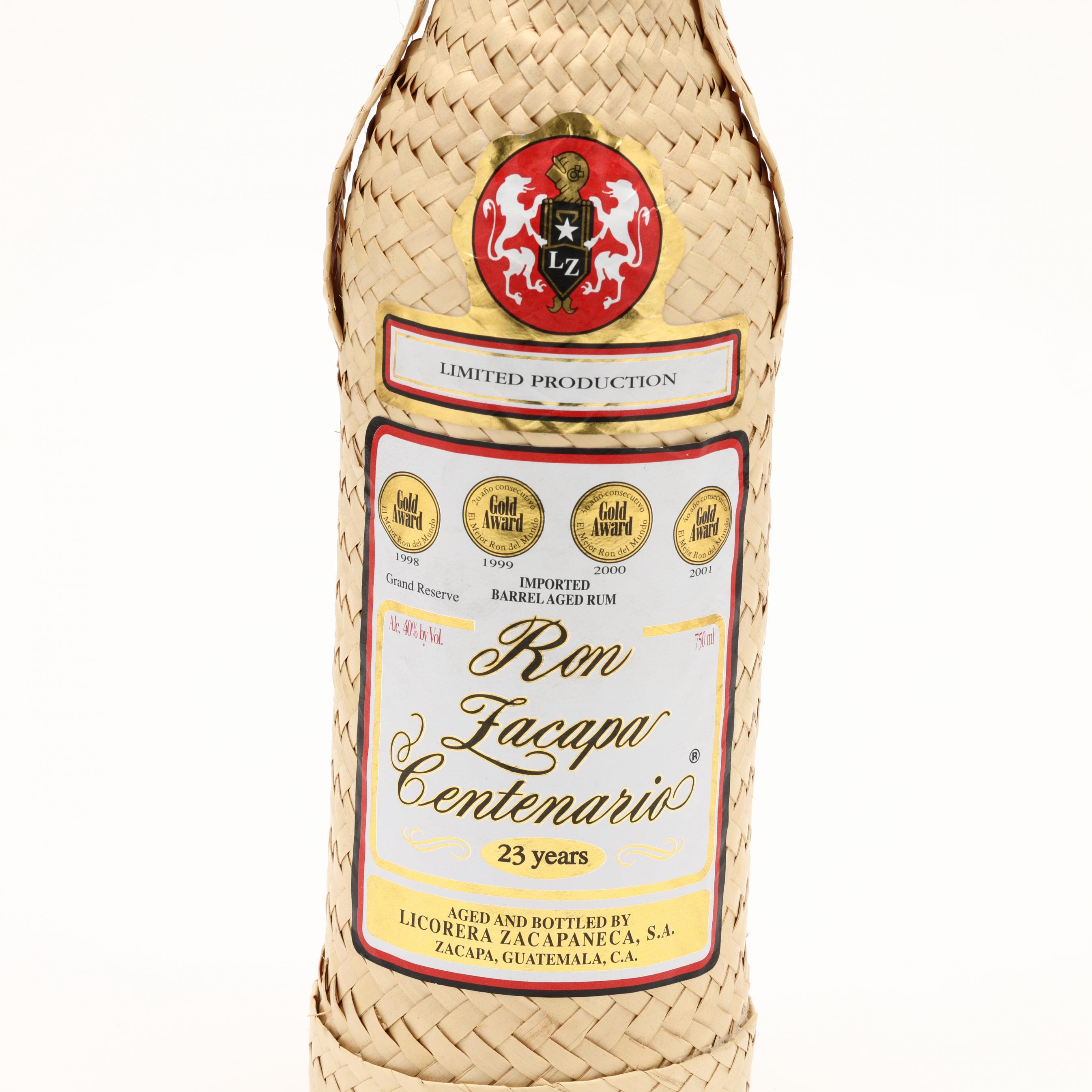 Ron Zacapa Centenario (Lot 2139 - Rare Spirits AuctionMar 8, 2024