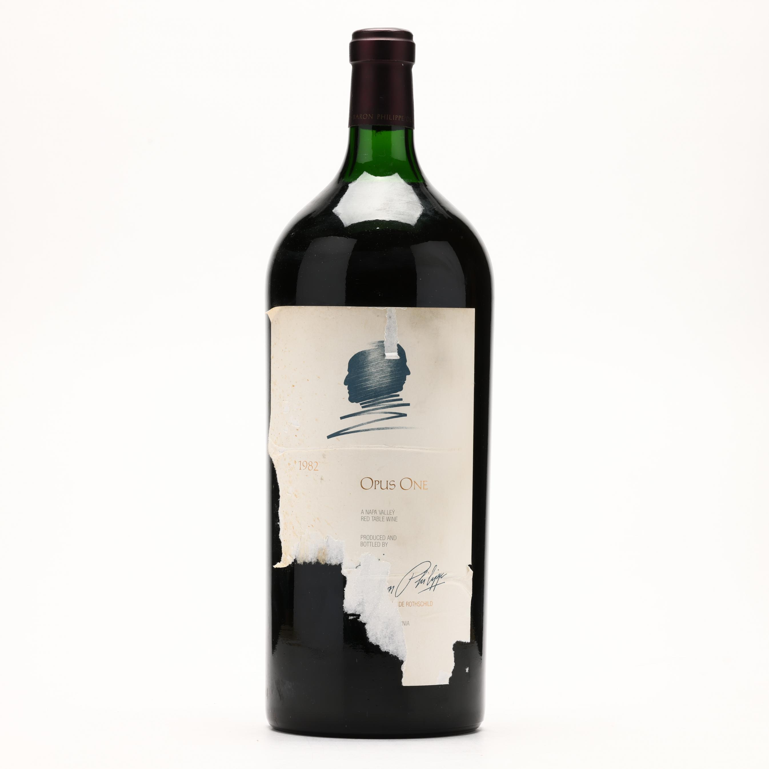 Opus One 6L - Vintage 1982 (Lot 1327 - Fine Wine AuctionMar