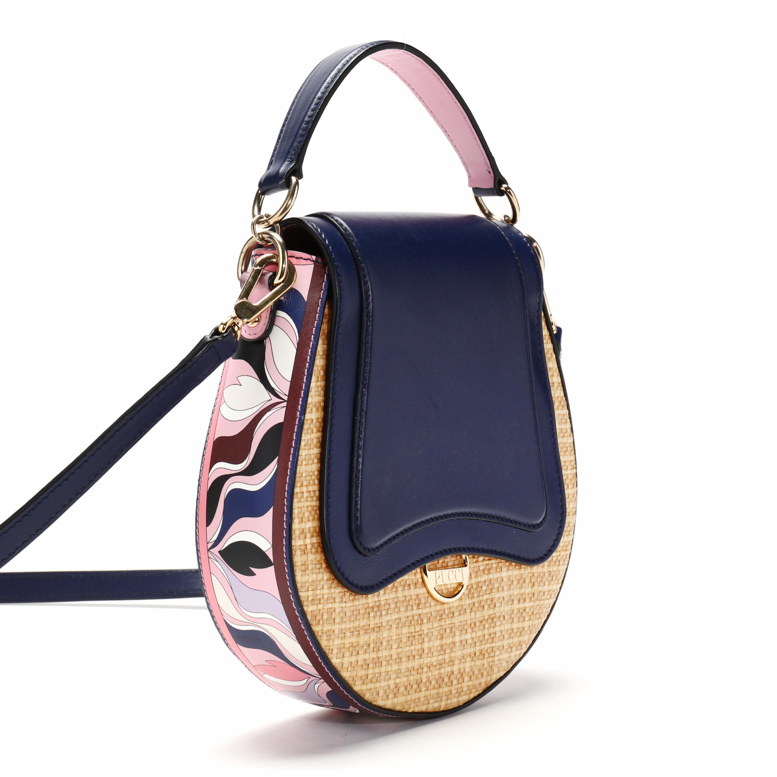 EMILIO PUCCI ワハンドルバッグ & チェーンミニバッグ 2点セット EMILIO PUCCI ワハンドルバッグ & チェーンミニバッグ 2点セット