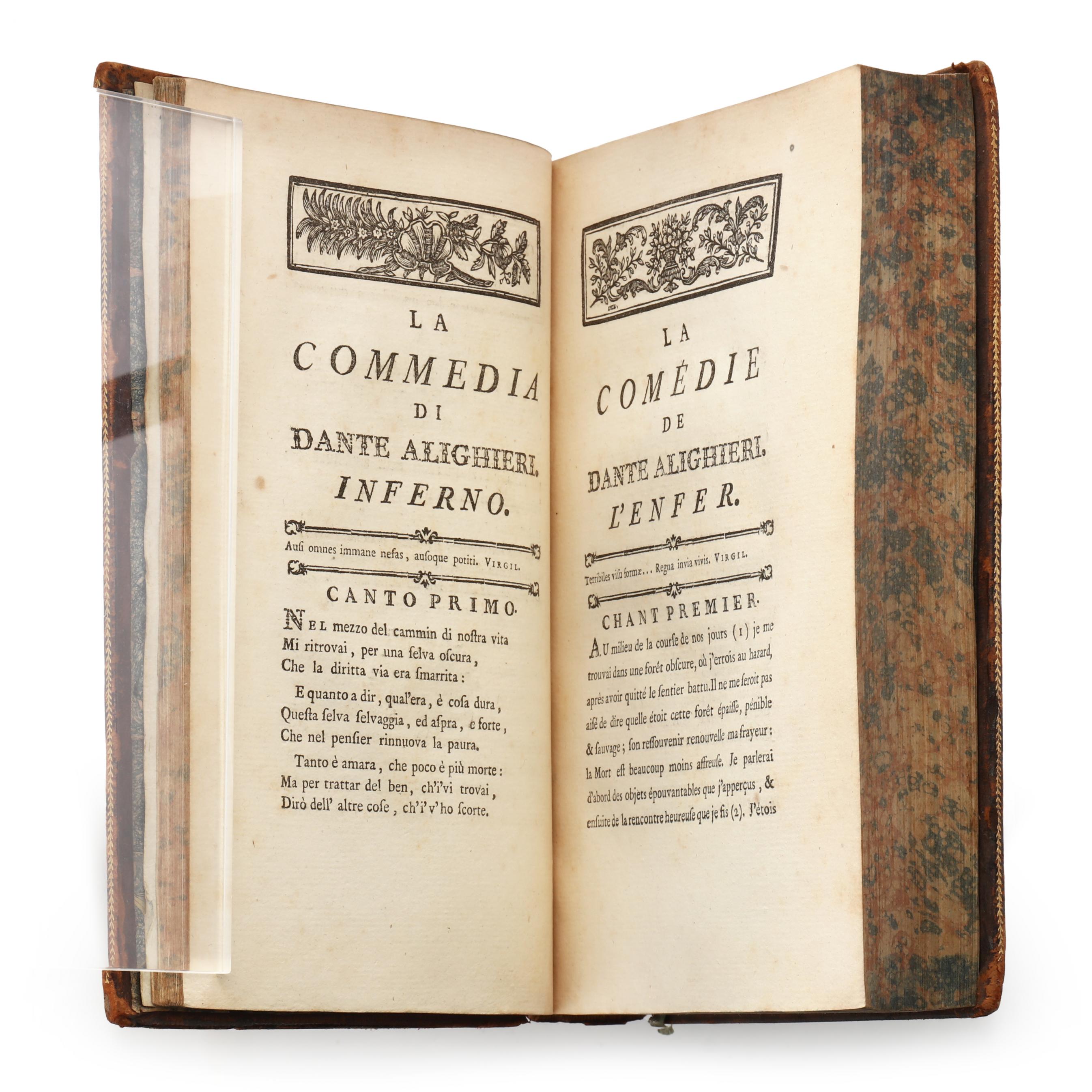 18th-Century Bilingual Edition of Dante's Inferno (Lot 4012