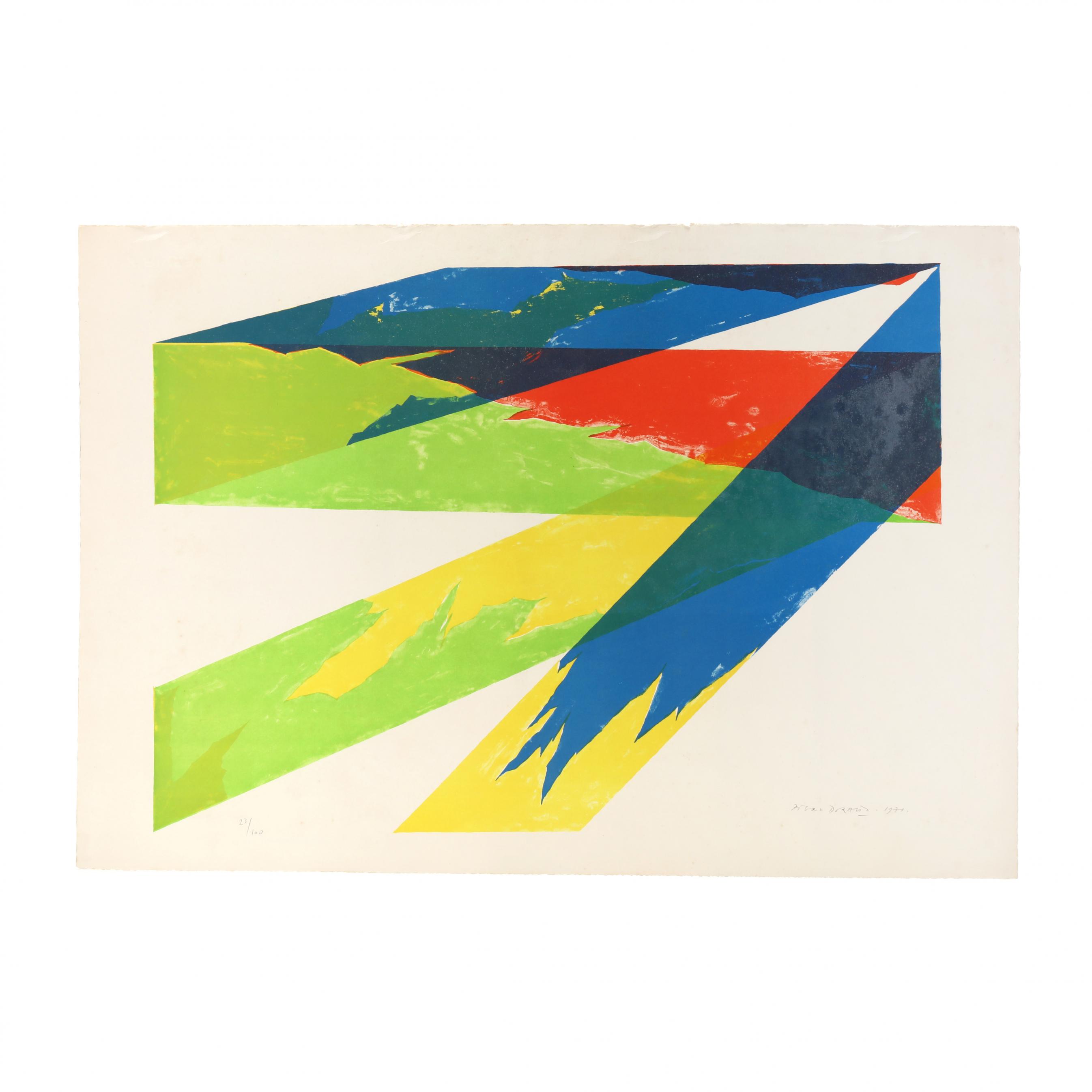 Piero Dorazio (Italian, 1927 - 2005), Luceombra (Lot 7072 - Prints