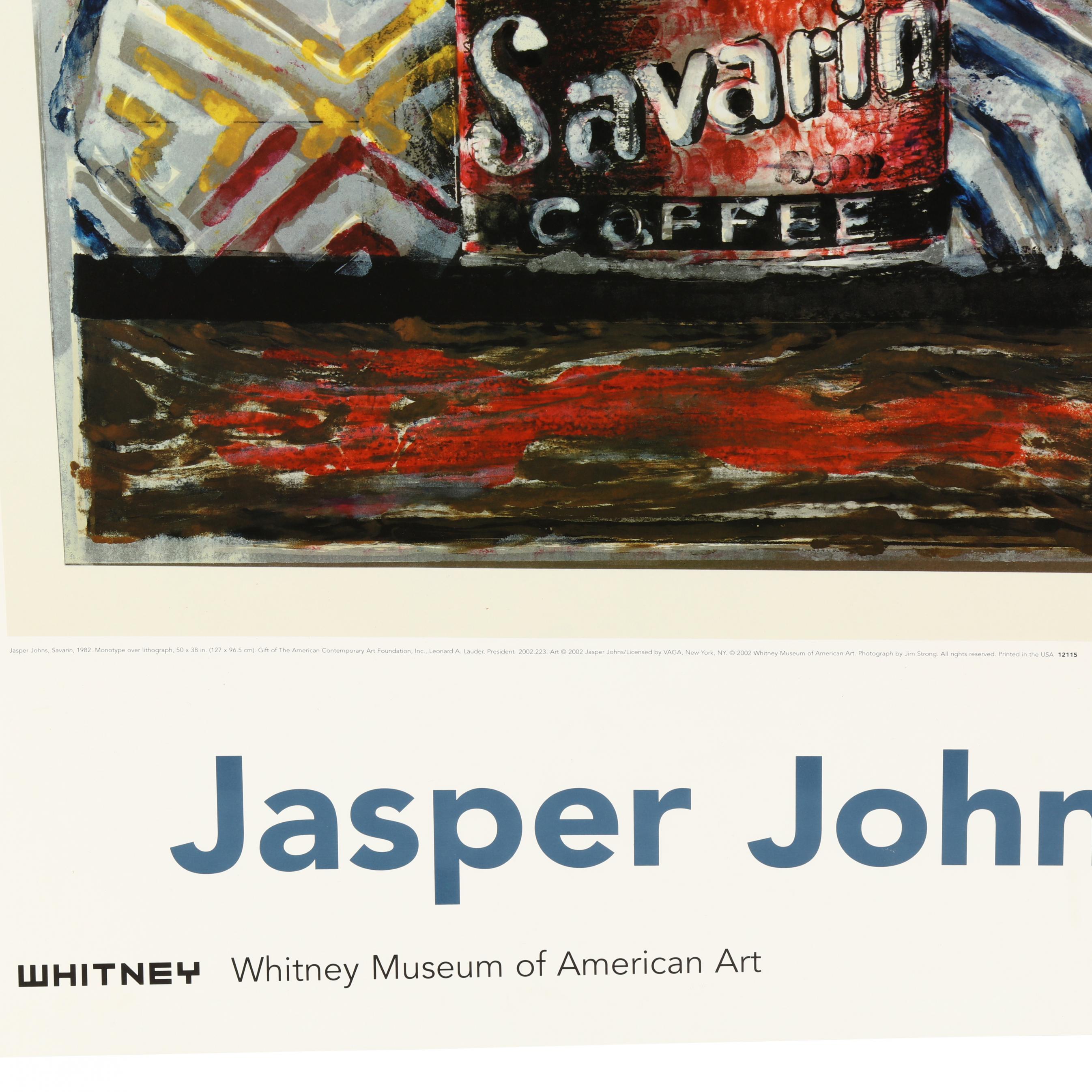 Jasper Johns (American, b.1930), Three Exhibition Posters (Lot