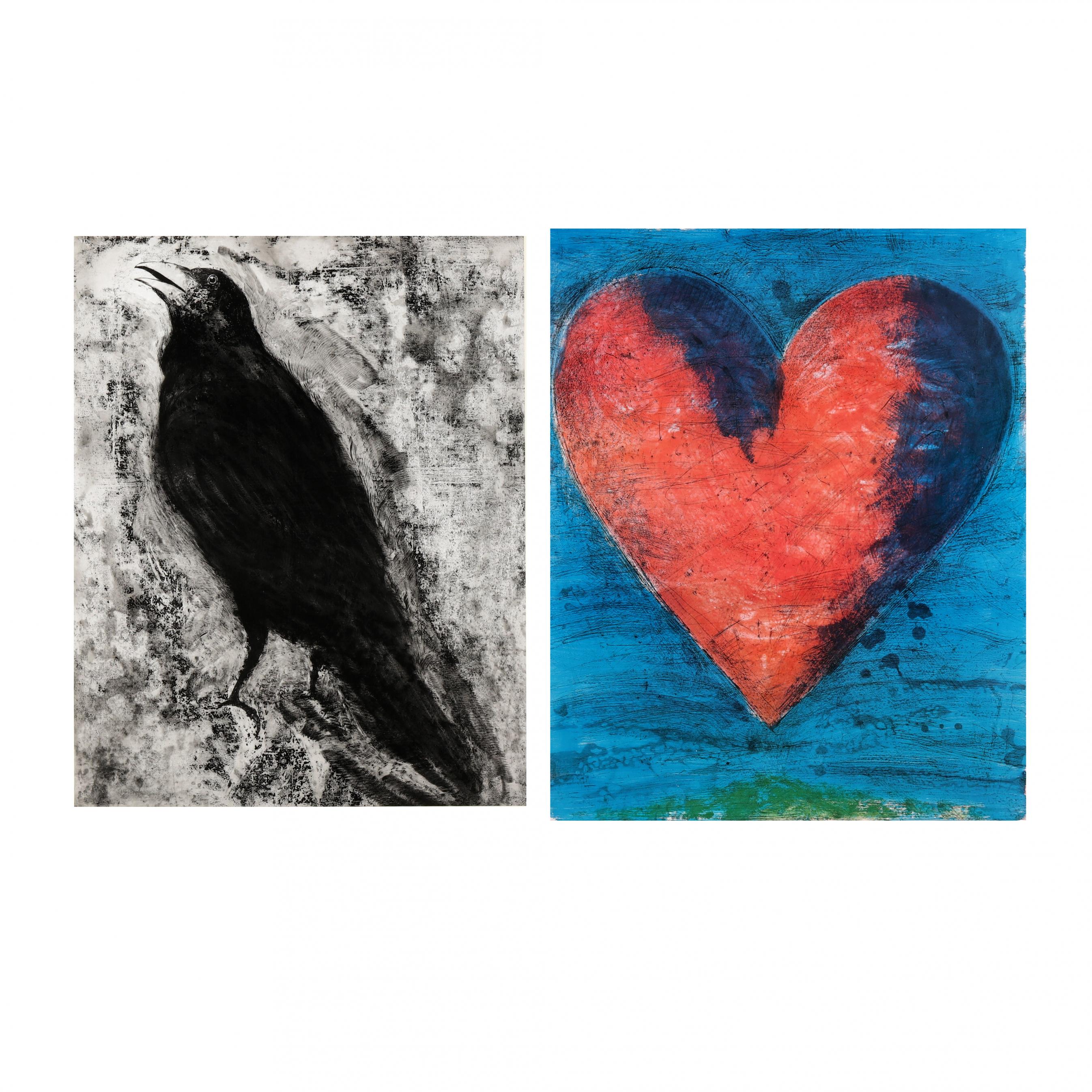 Jim Dine (American, b.1935), Two Exhibition Posters (Lot 4318 