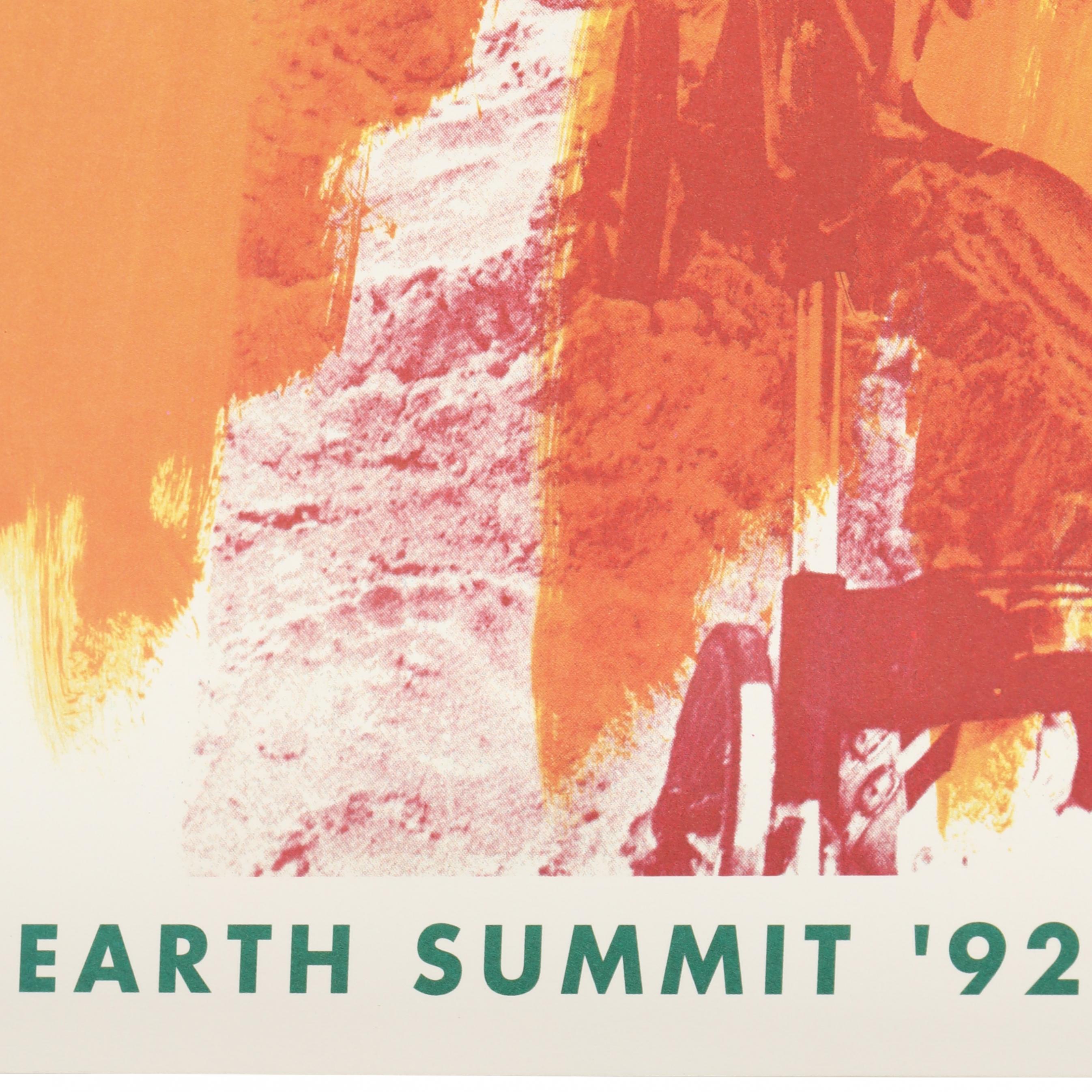 Robert Rauschenberg (1925-2008), Pair of Earth Summit Posters (Lot
