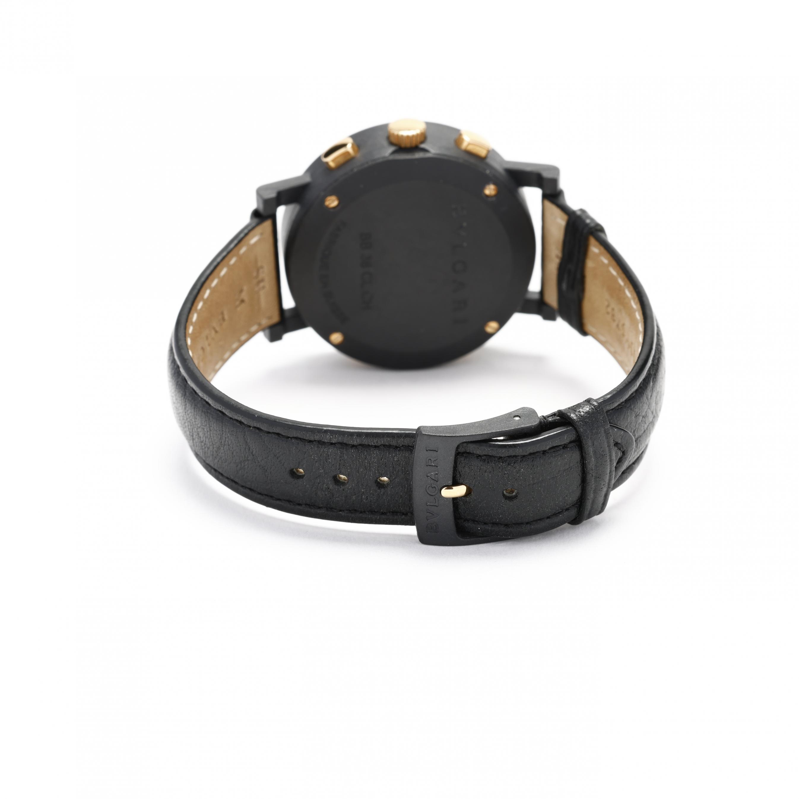 Limited Edition Carbongold New York Plastic Chronograph