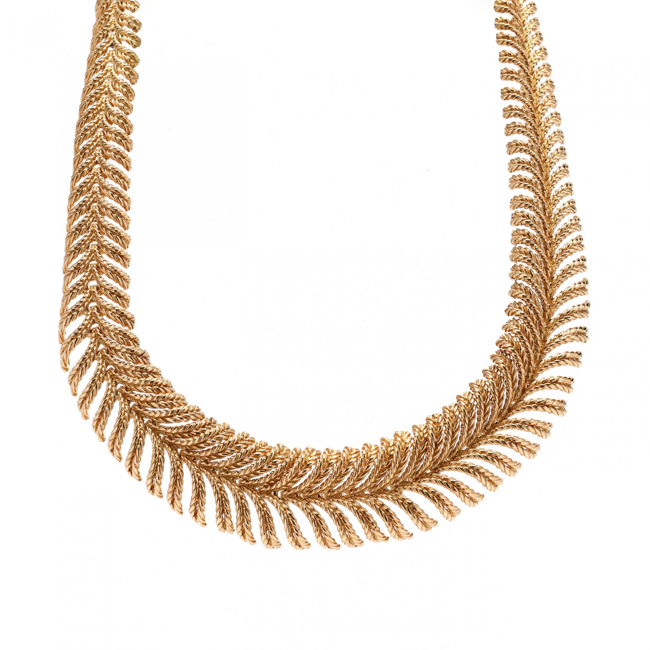 Vintage Gold Necklace, Boucheron (Lot 1025 - Fine Jewelry