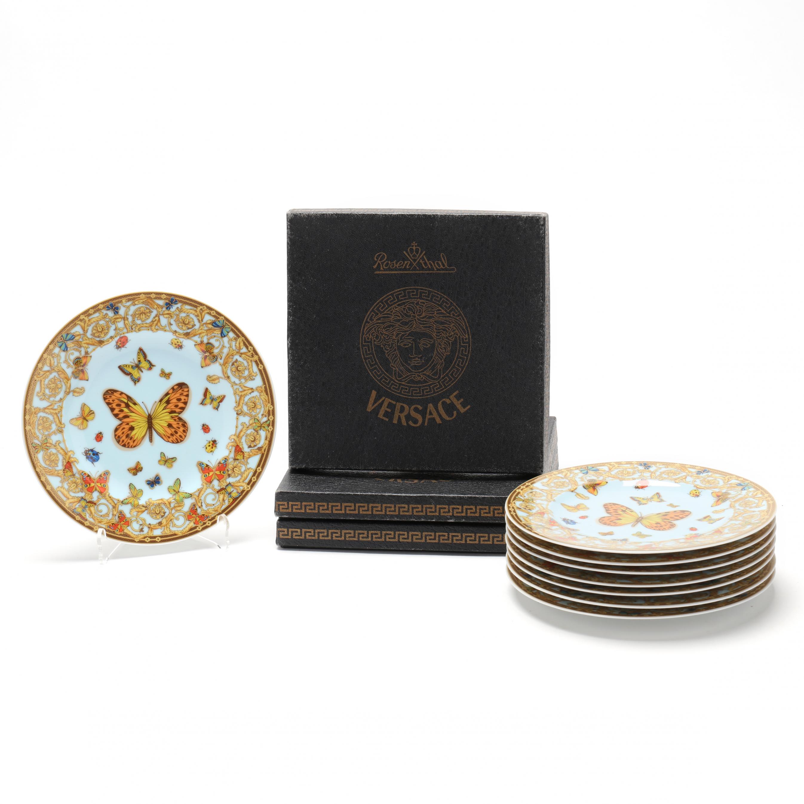 Rosenthal Versace Le Jardin de Versace, Partial Service for Eight