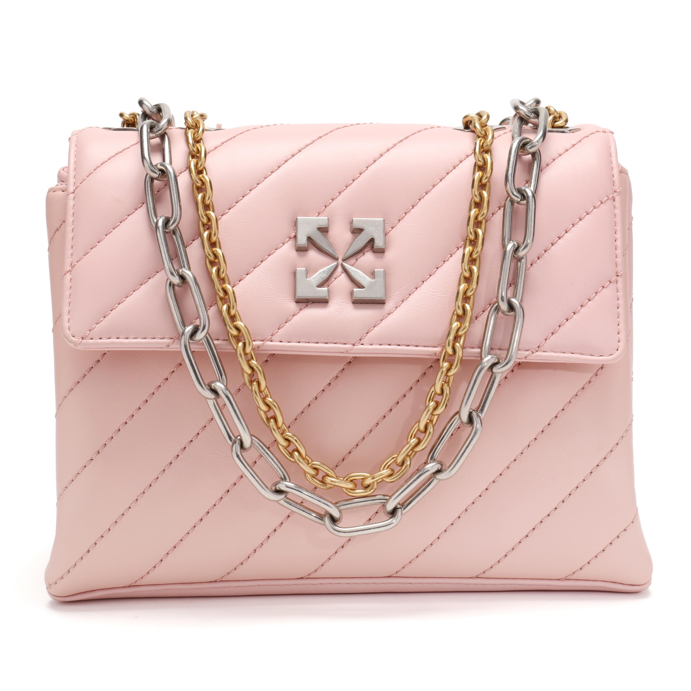 Off-White Jackhammer Shoulder Bag in Blush (Lot 3034 - )
