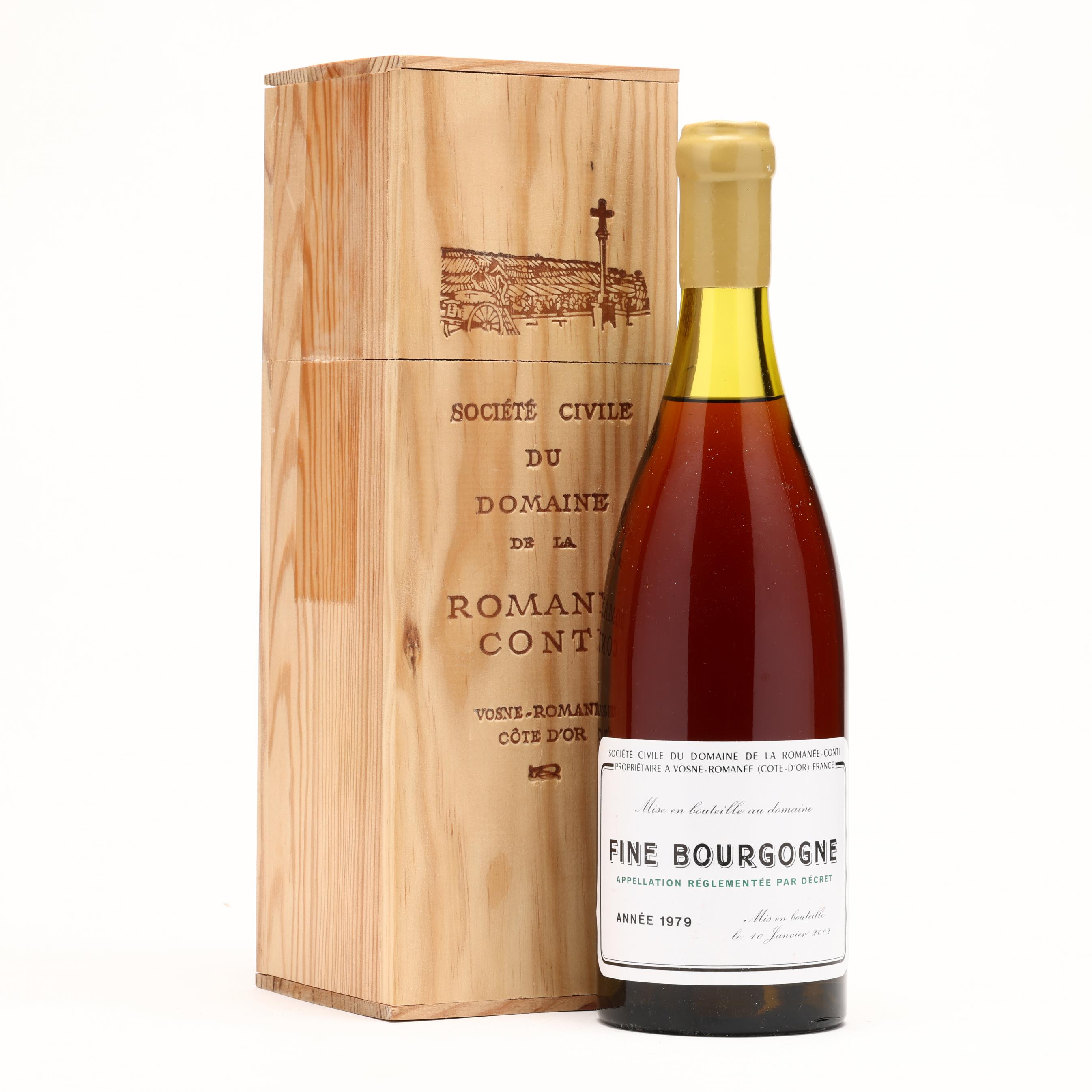 Domaine de la Romanee Conti Fine Bourgogne Brandy - Vintage 1979