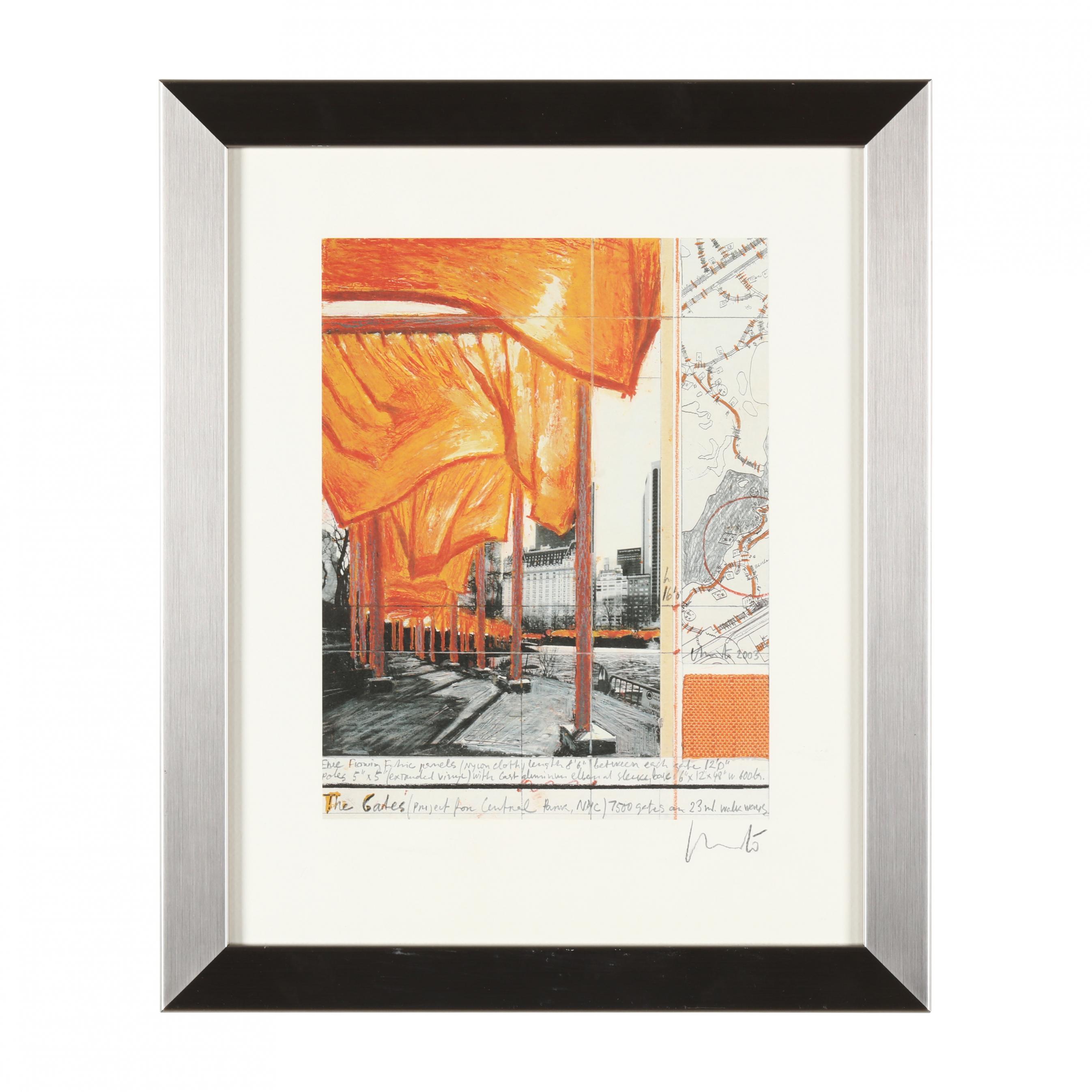 Christo and Jeanne-Claude (American), The Gates XX (Lot 7004