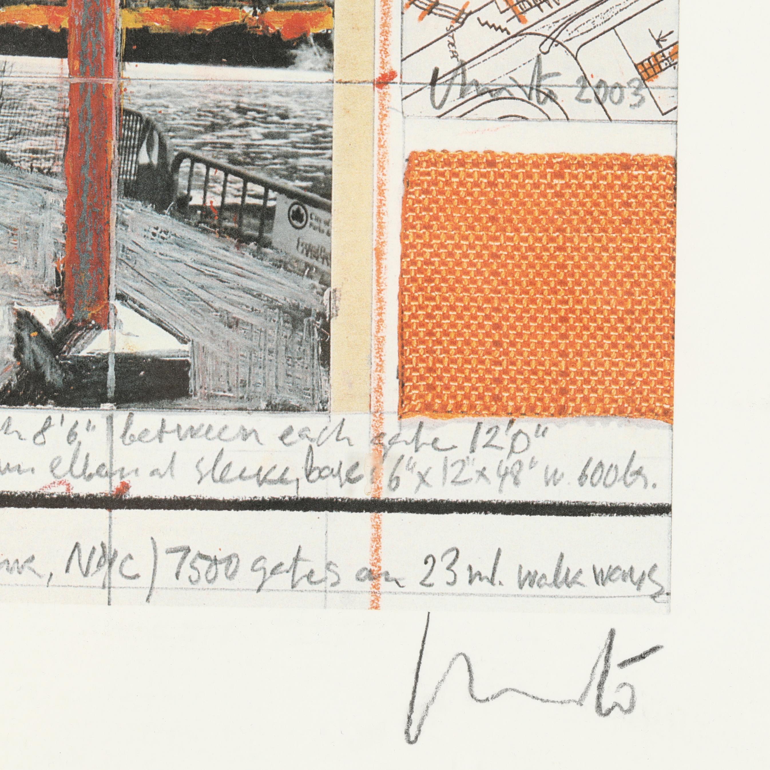 Christo and Jeanne-Claude (American), The Gates XX (Lot 7004