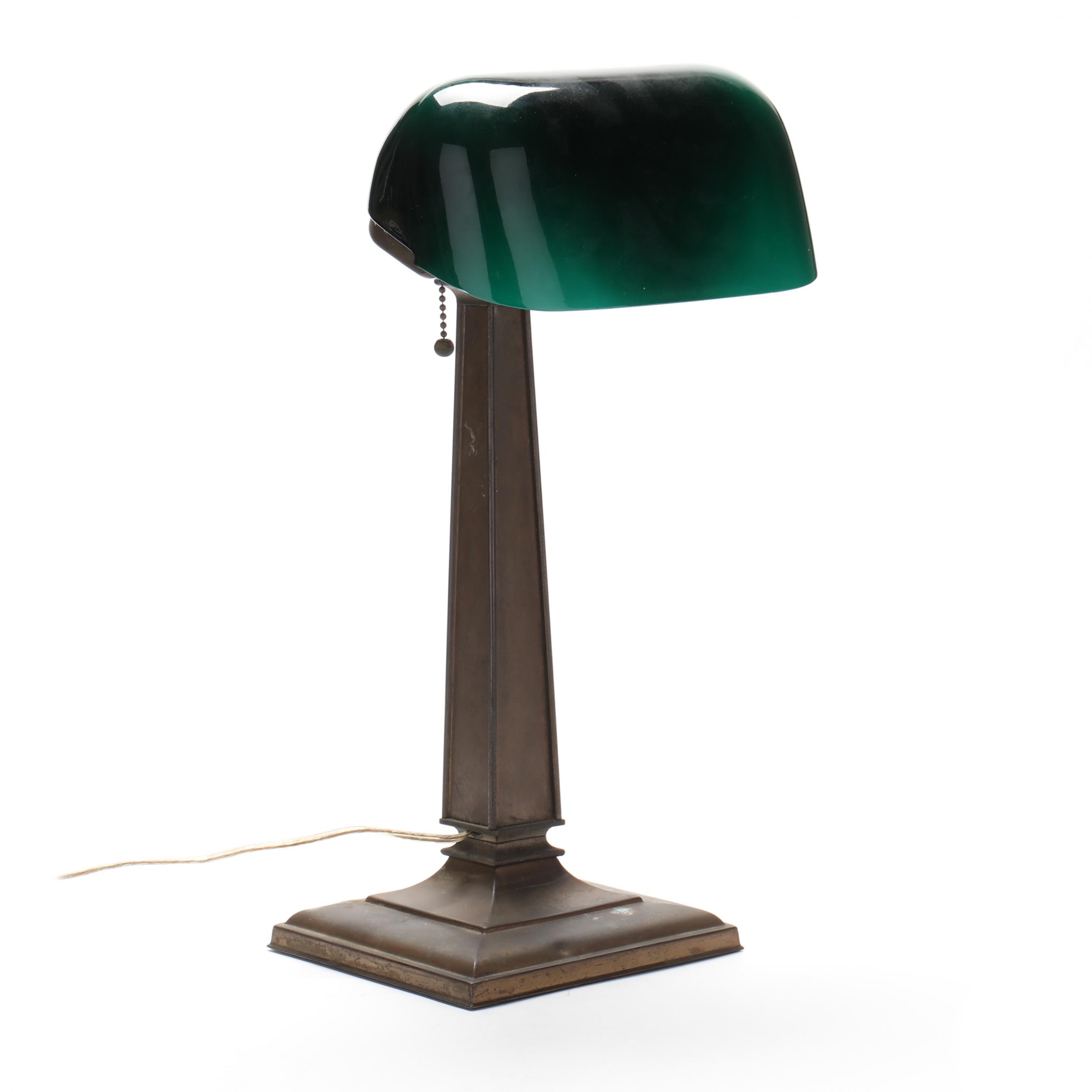 Two H.G. McFaddin & Co. Emeralite Desk Lamps (Lot 4055 - May