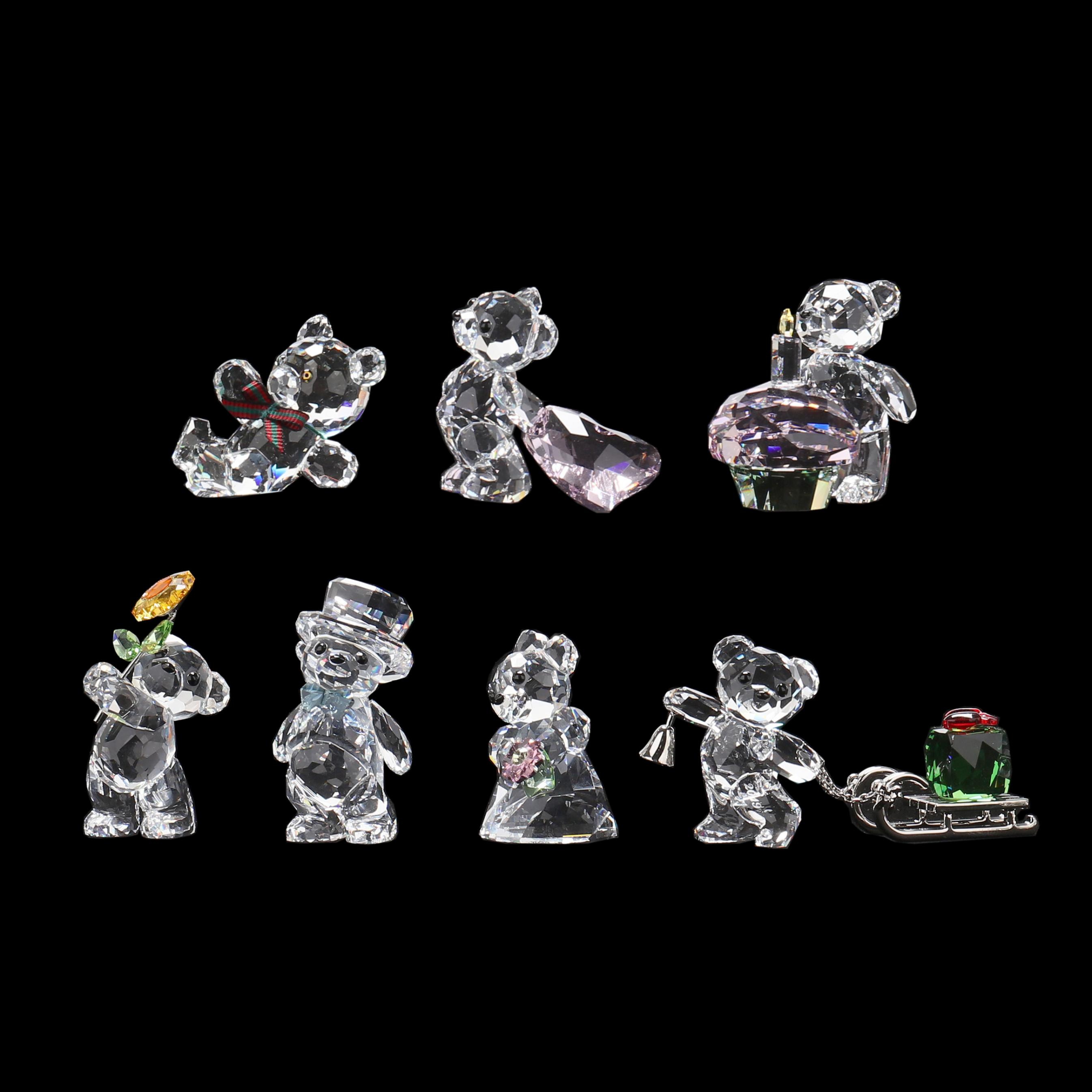 Collection of Swarovski Kris Bears (Lot 4173 - May Estate