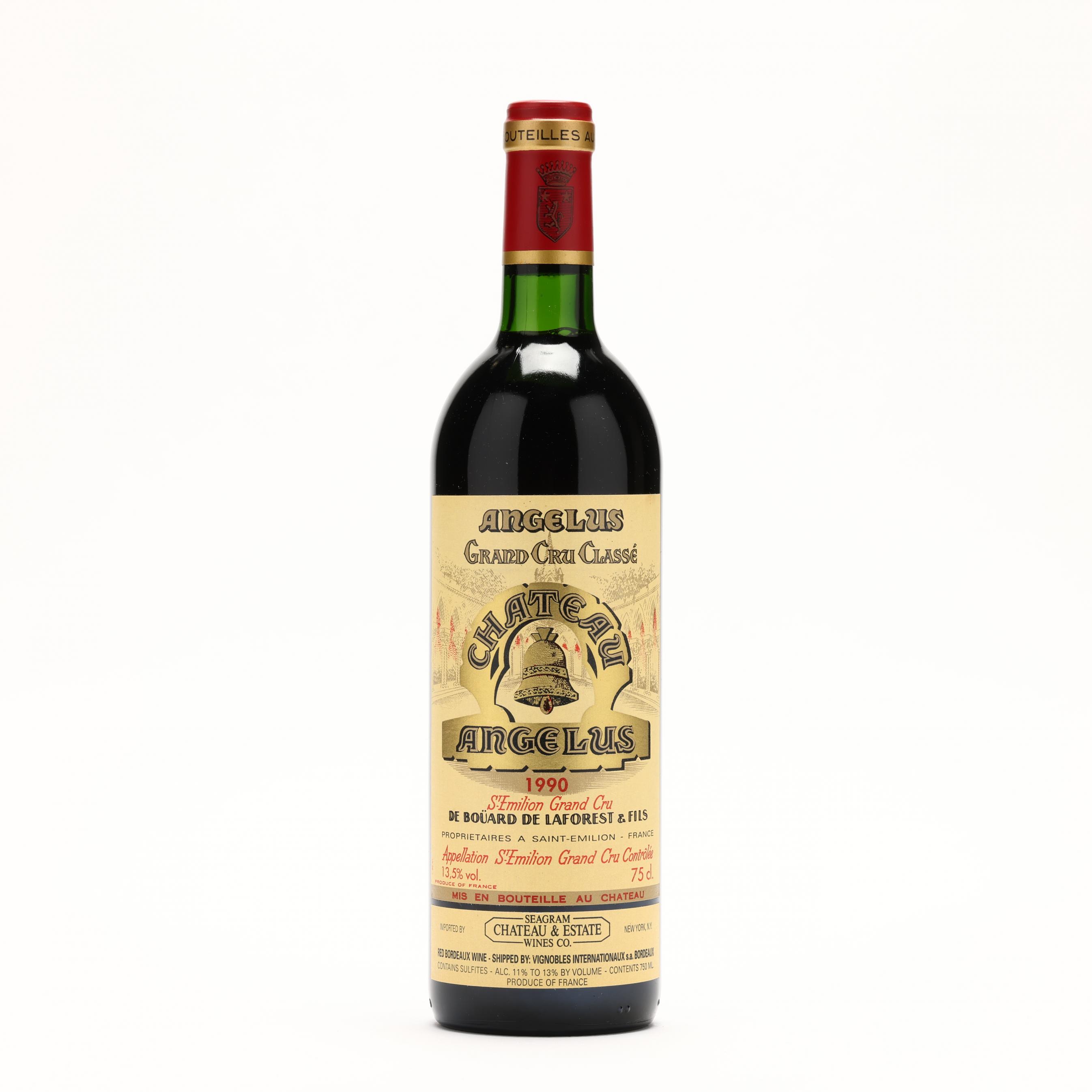 Chateau Angelus - Vintage 1990 (Lot 5111 - Fine Wine Auction
