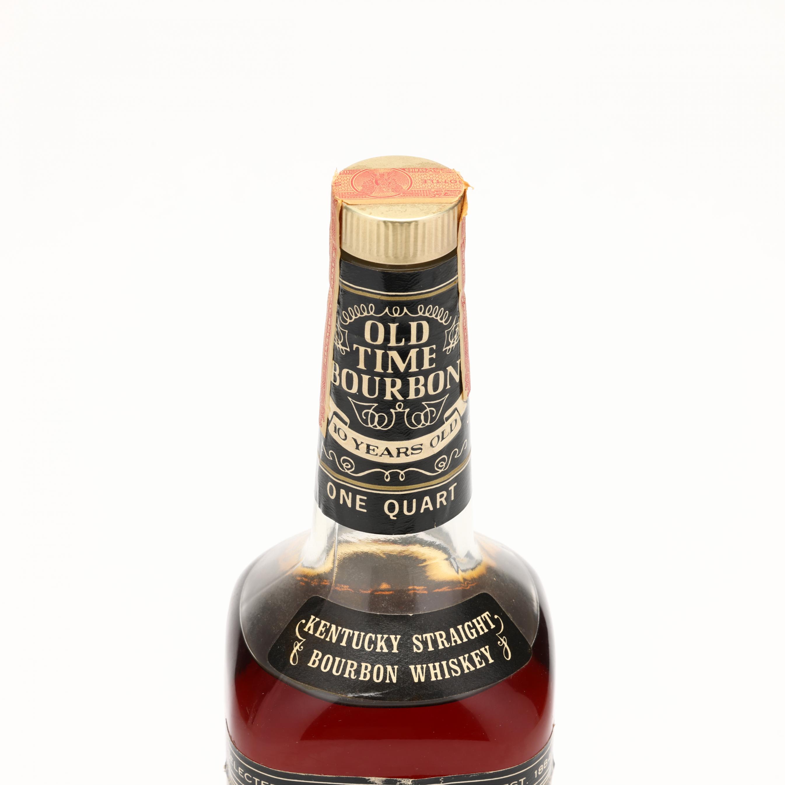 Old Time Bourbon Whiskey (Lot 4022 - Rare Spirits AuctionJun