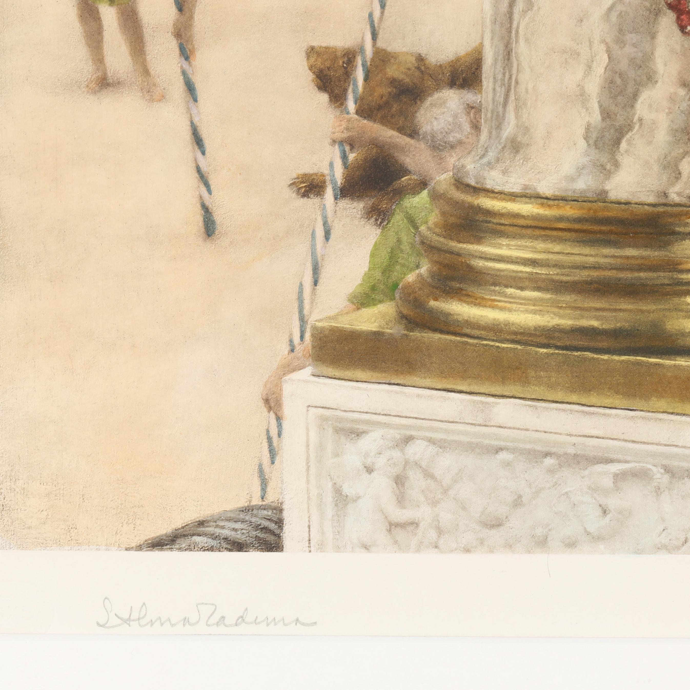 Sir Lawrence Alma-Tadema (Dutch, 1836-1912), Carcalla & Geta Sir Lawrence Alma-Tadema (Dutch, 1836-1912), Carcalla & Geta