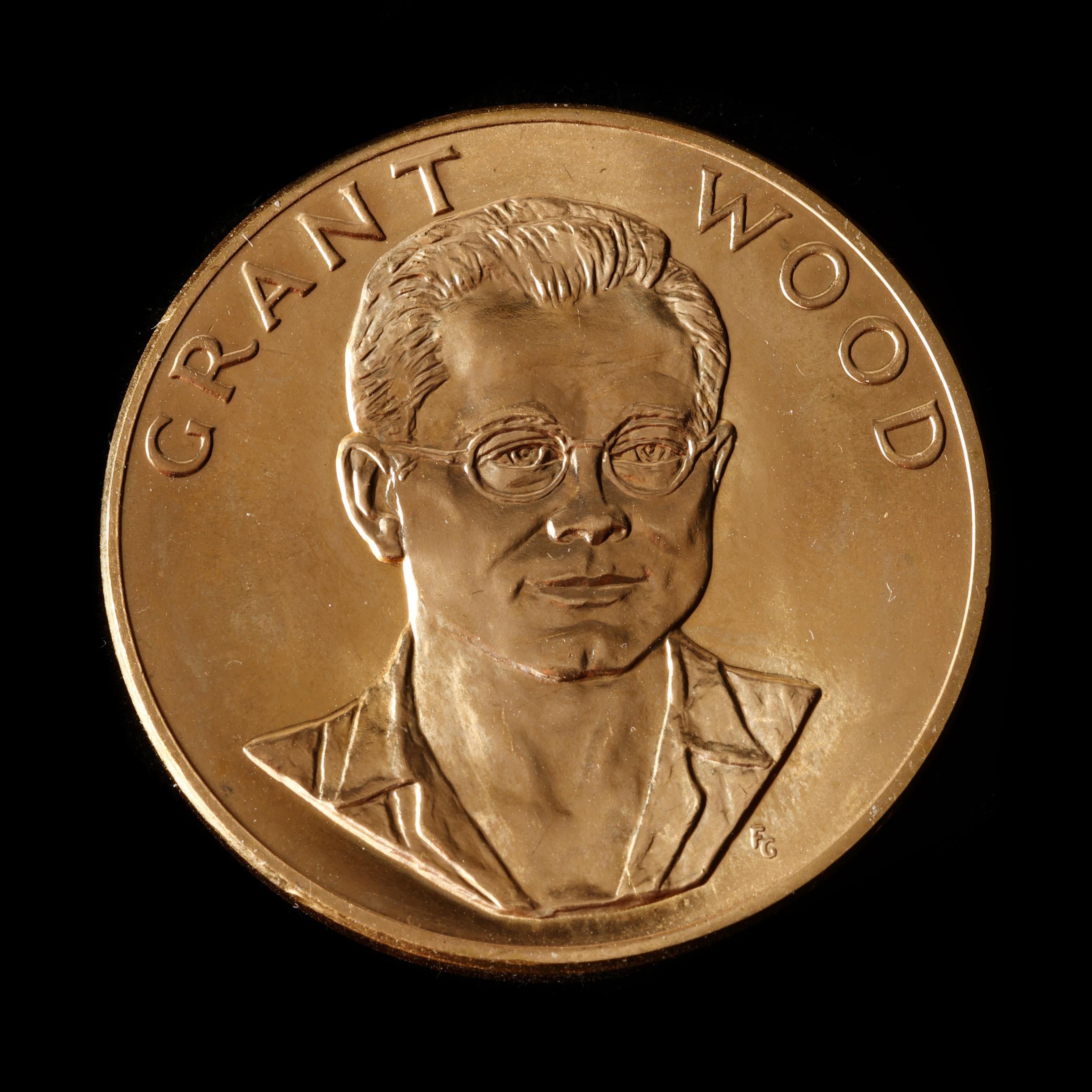 U.S. Mint 1980 One oz. BU Commemorative Arts Gold Medal for Grant