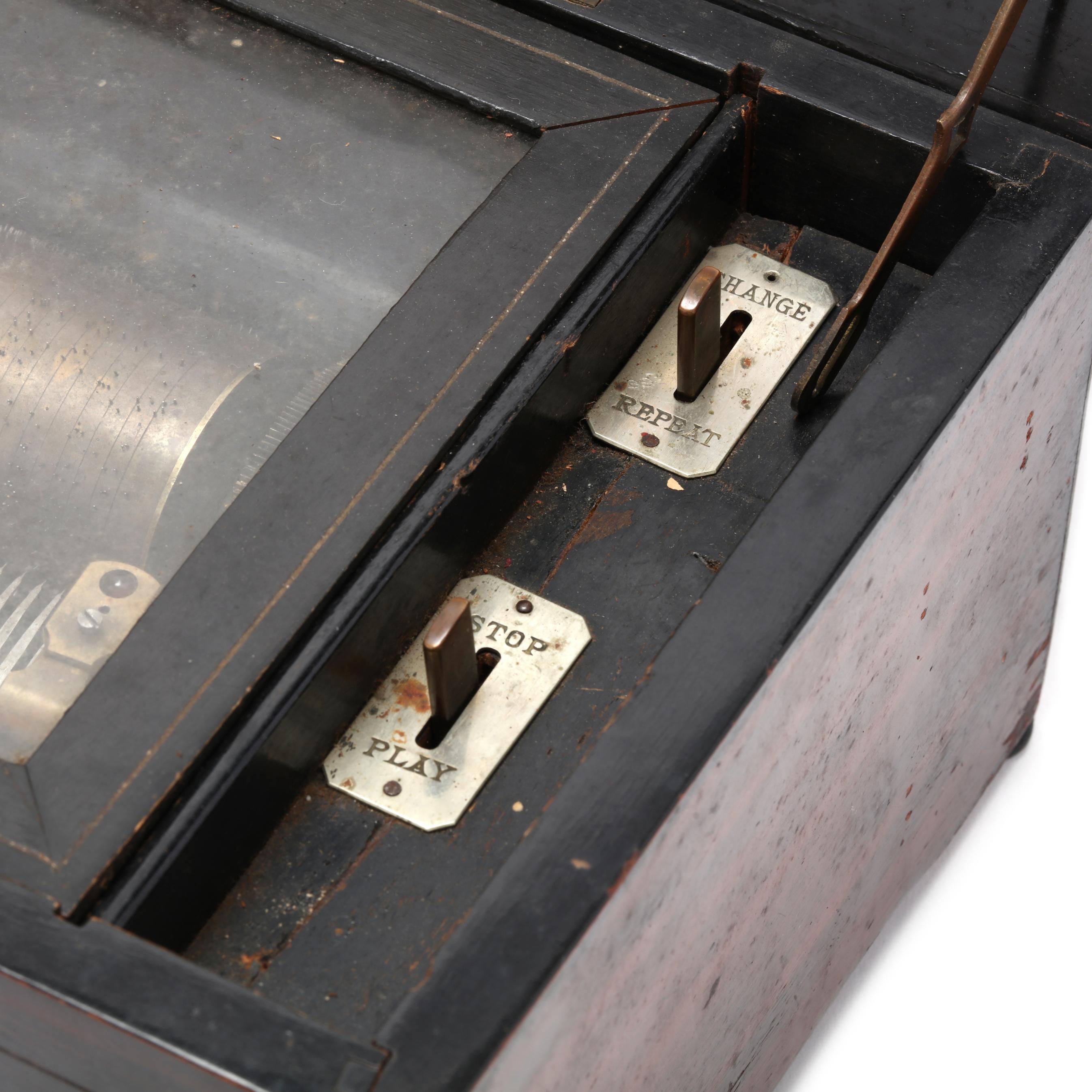 ◼️GLAY◼️MMH－PREMIUM BOX－ Henry Gautschi & Sons, Antique Cylinder Music Box (Lot 2148