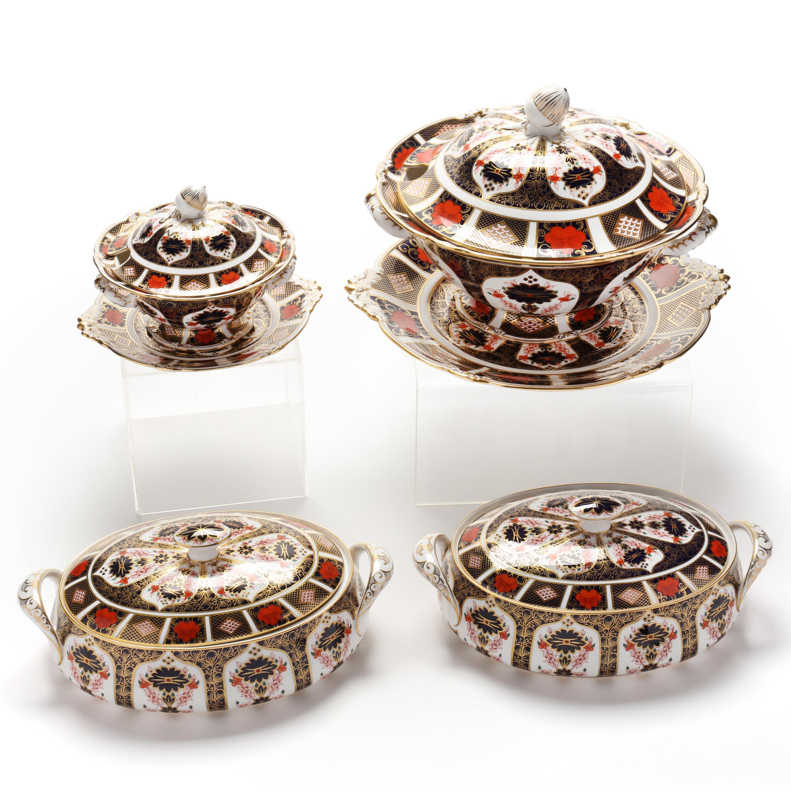 Royal Crown Derby Old Imari Four Dining Accessories (Lot 1167