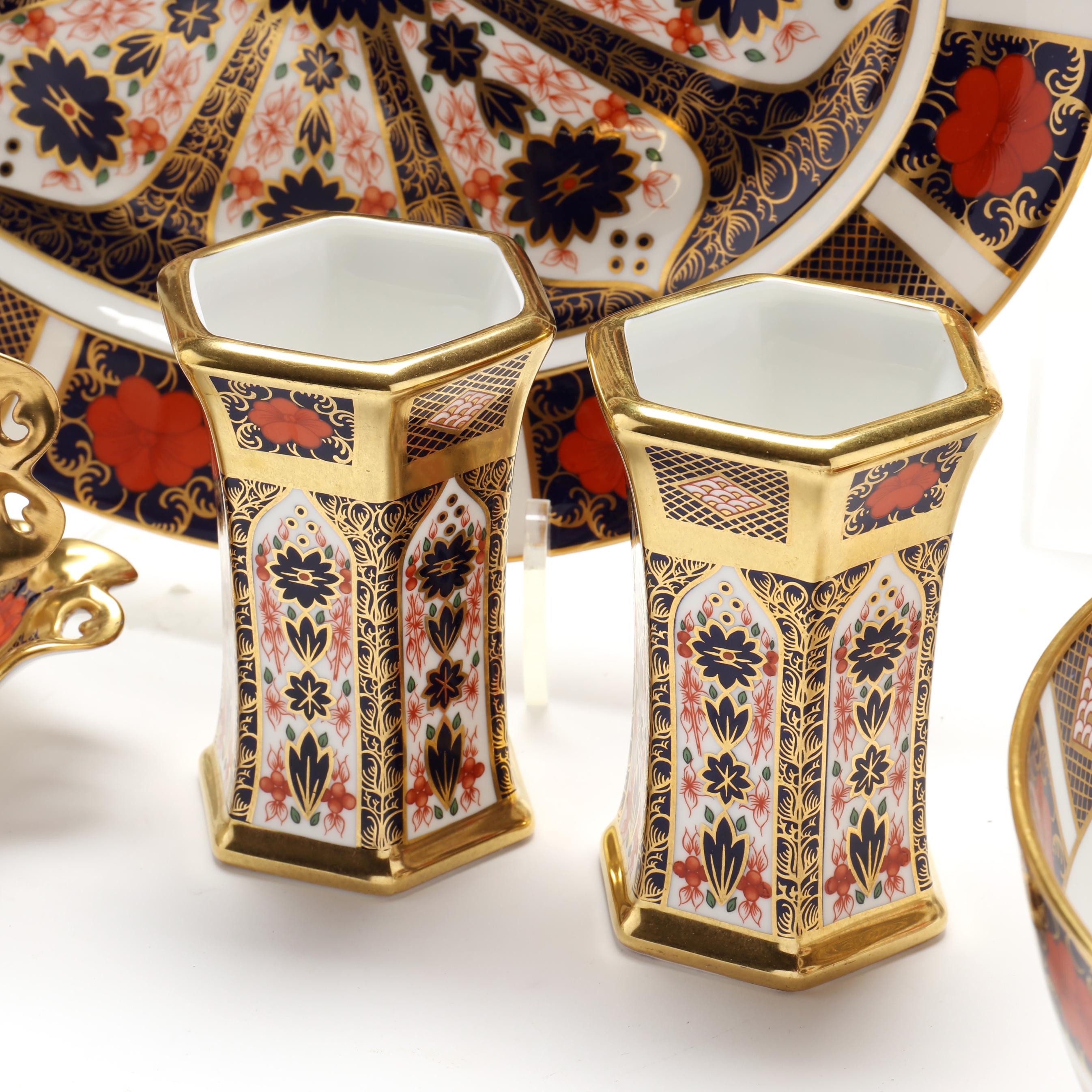 Royal Crown Derby Old Imari Selection of Table Serving