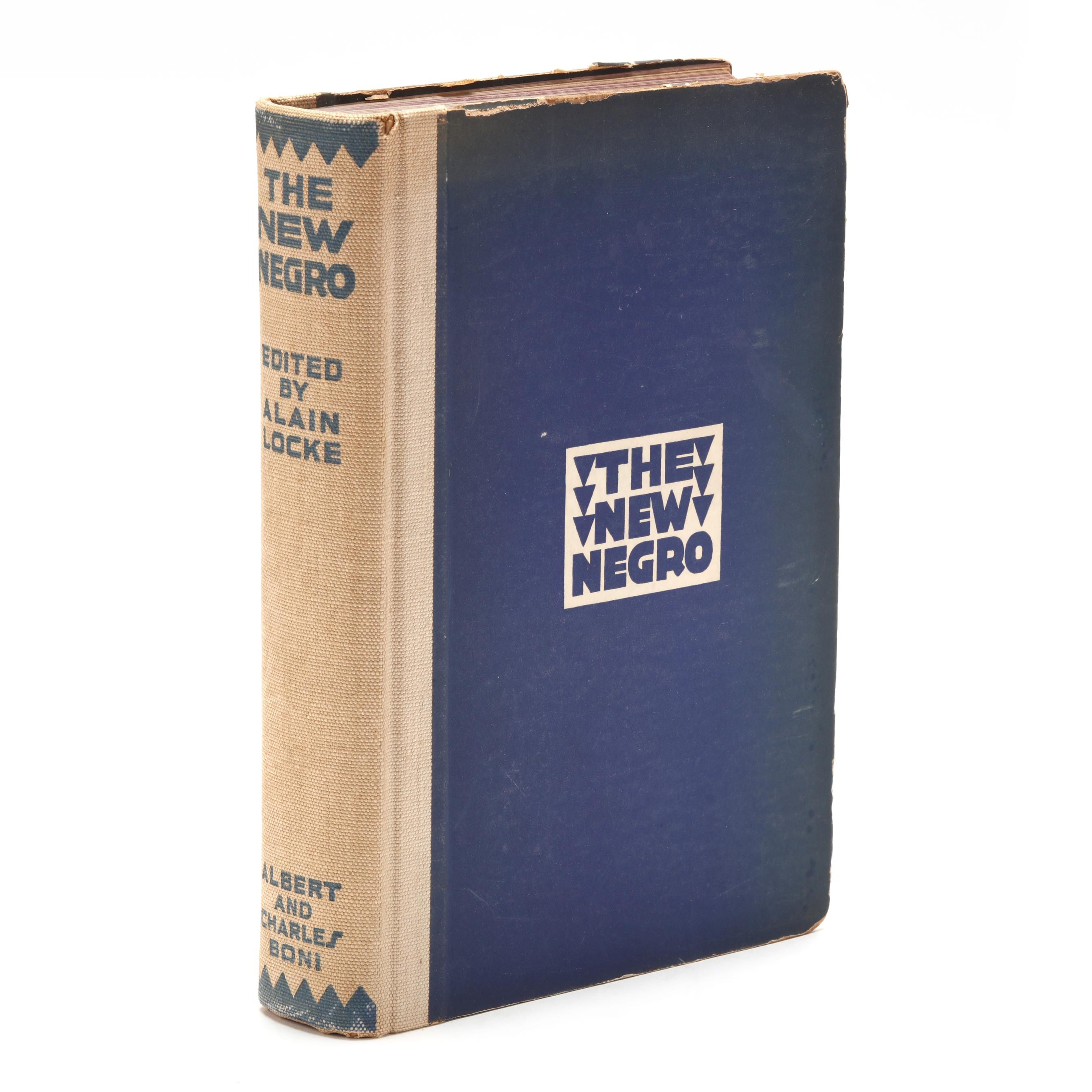First Edition of Alain Locke's Important Harlem Renaissance