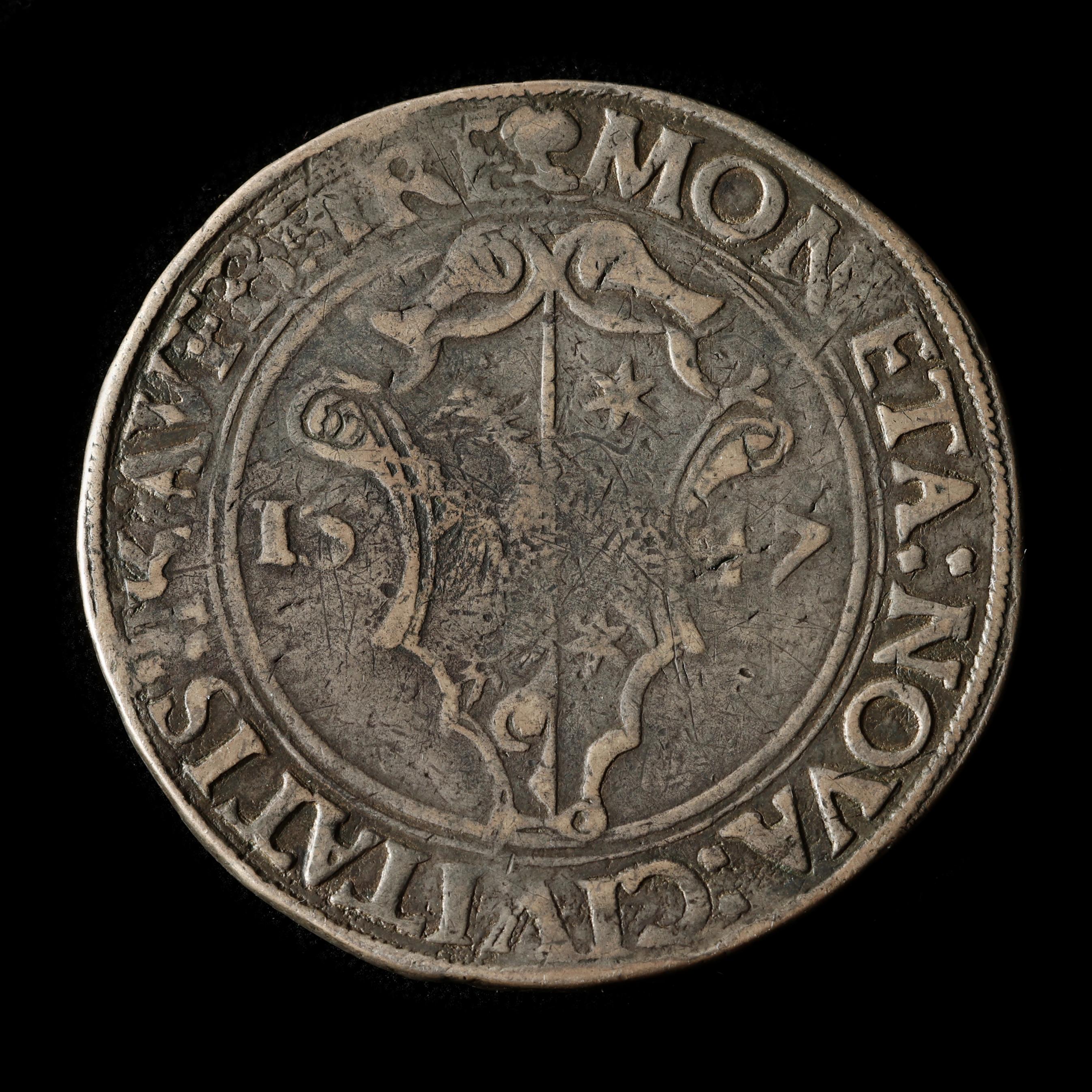 German States, Kaufbeuren. Charles V (Karl V), 1547 Taler (Lot