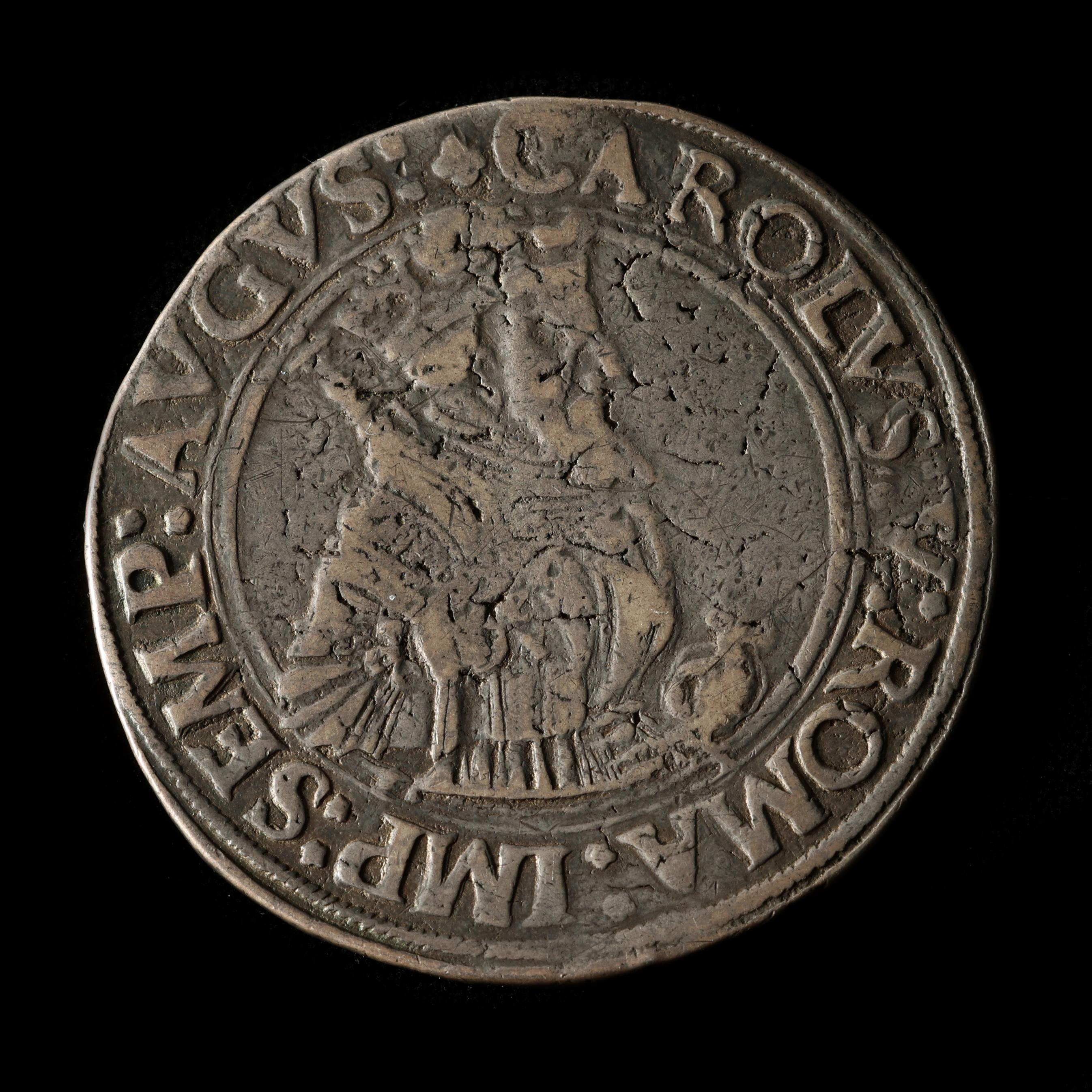 German States, Kaufbeuren. Charles V (Karl V), 1547 Taler (Lot