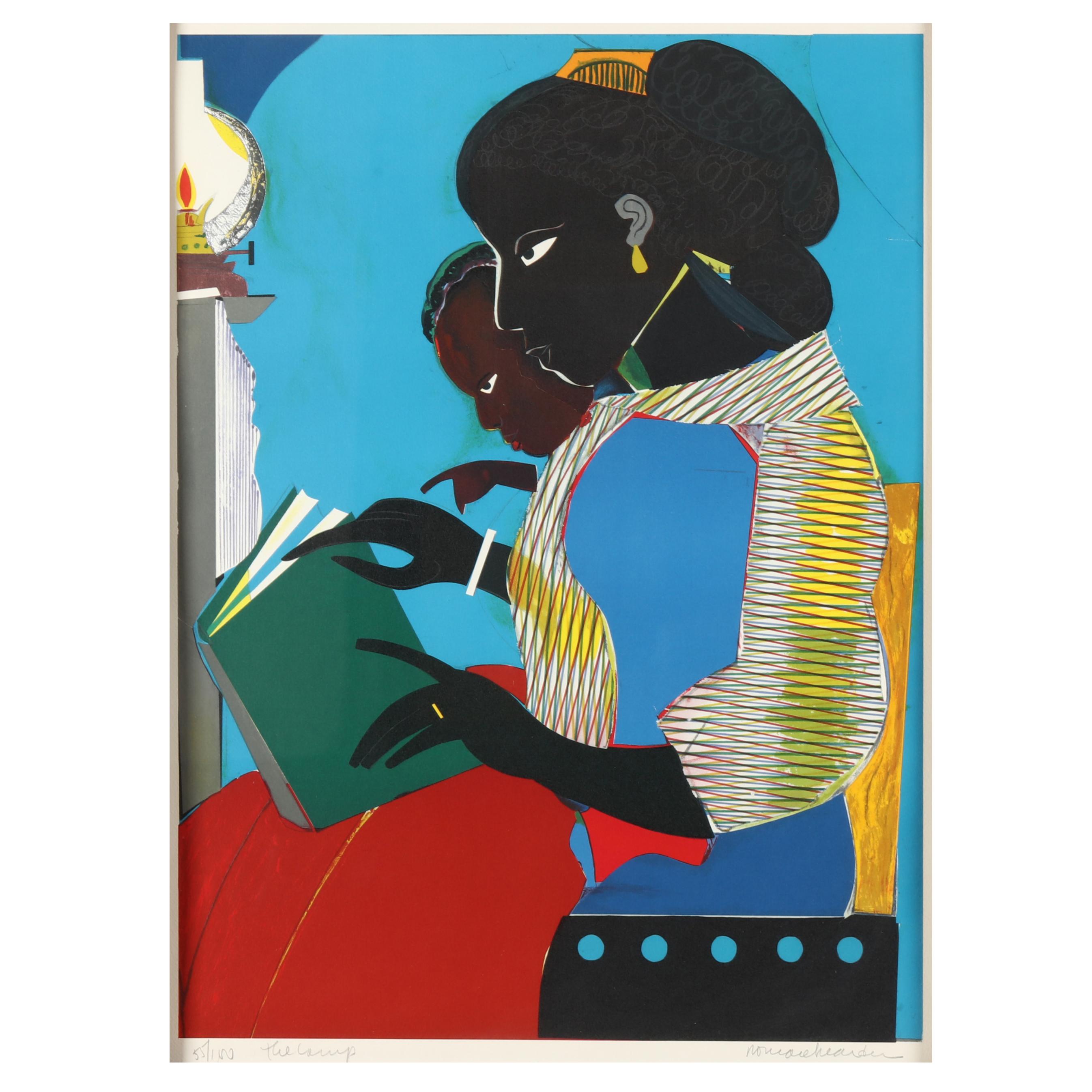 Romare Bearden (American, 1911-1988), The Lamp (Lot 3009 - Prints