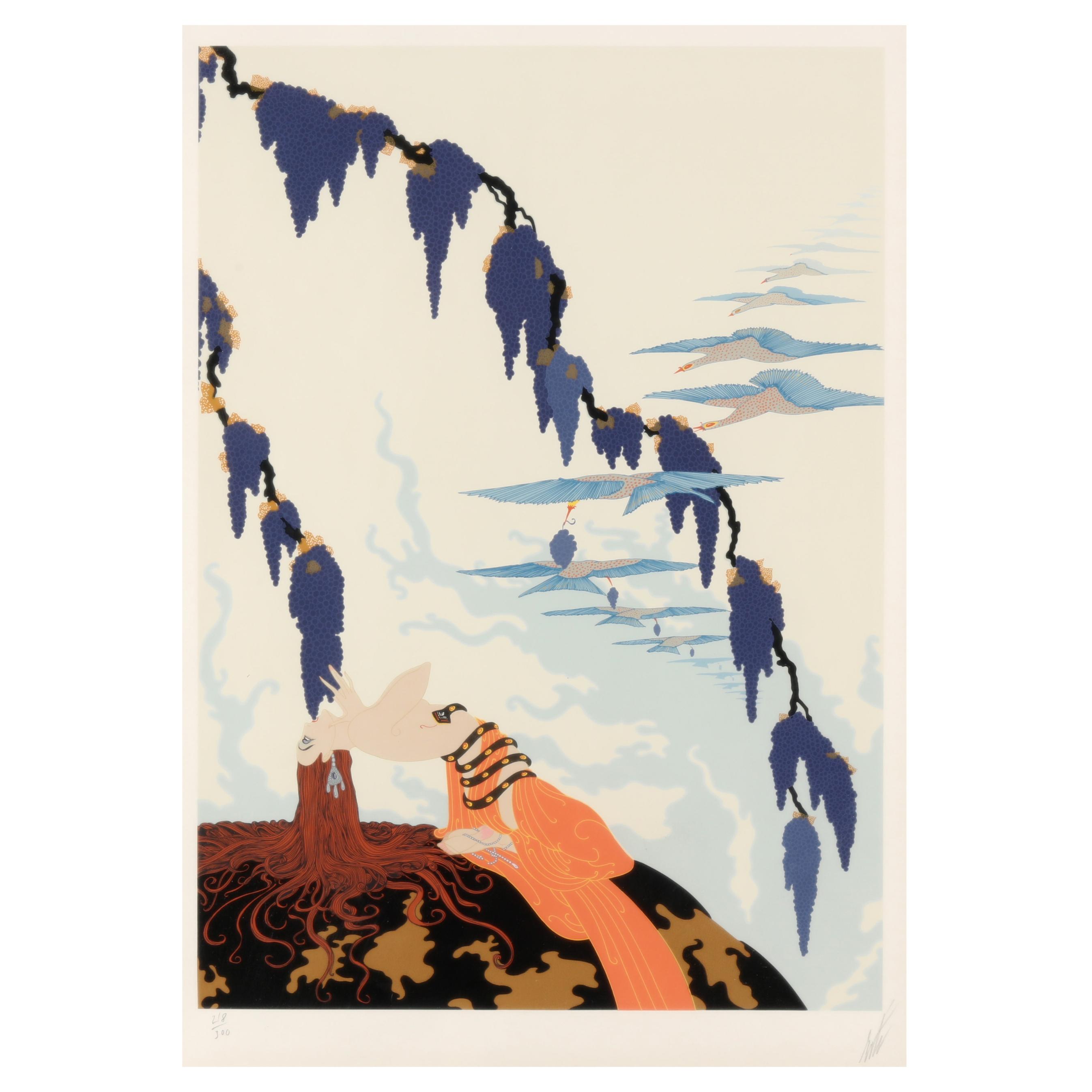 エルテERTE (ロマン・ド・ティルトフ 1892-1990) 直筆水彩画 536799_1.jpg