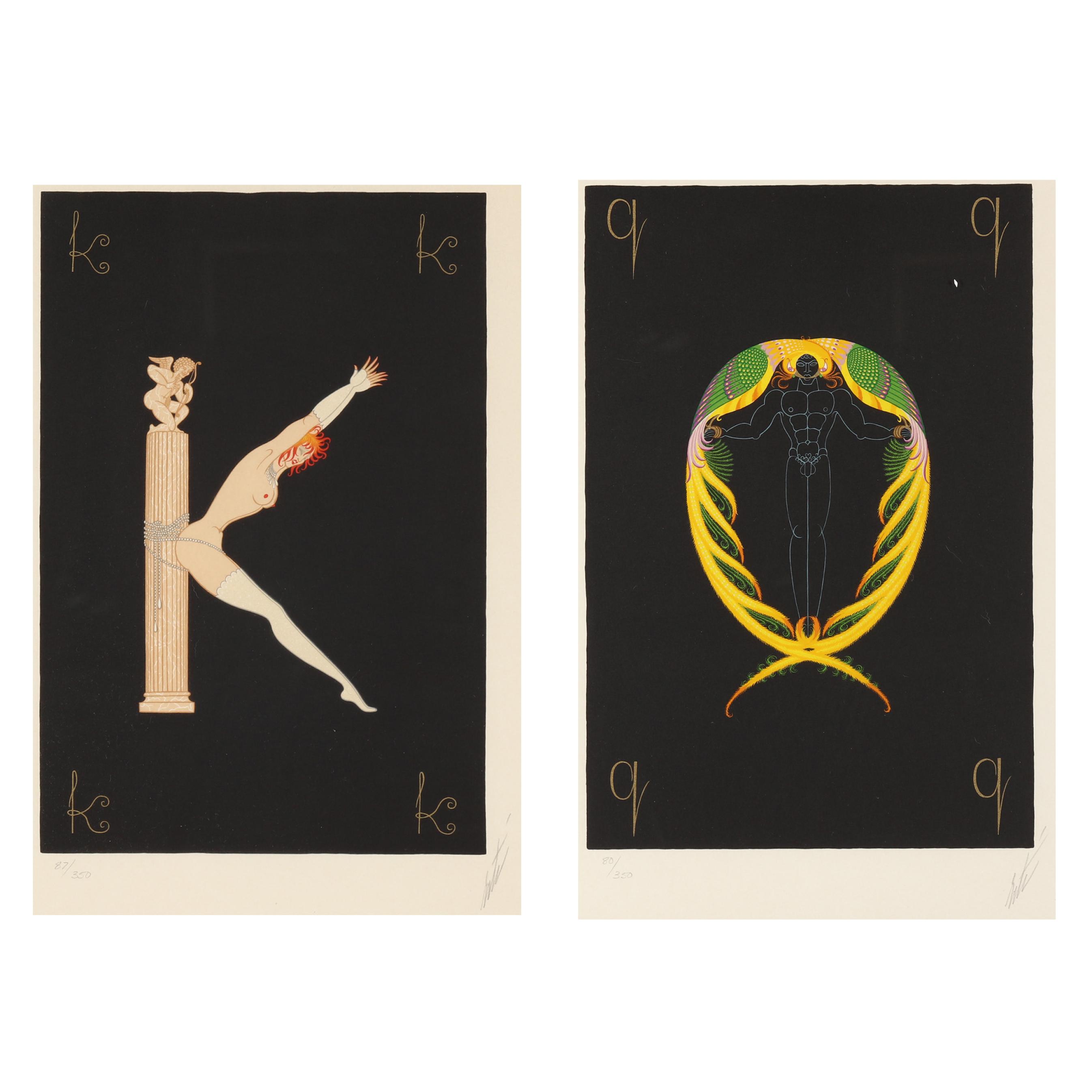 限界値下】エルテ（Erte）の「アルファベットシリーズ」の「Letter W
