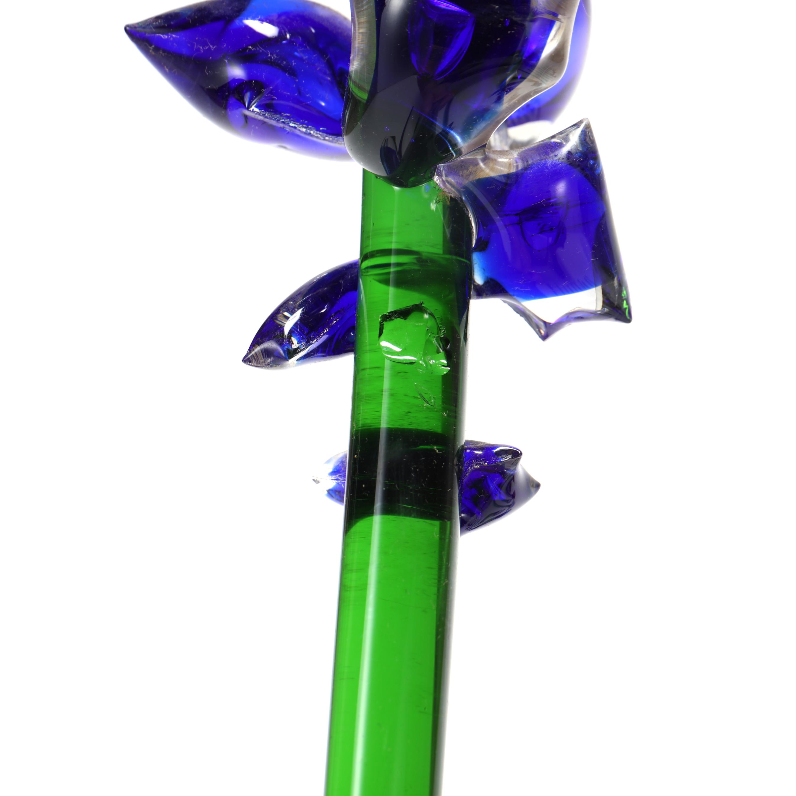 Beranek, Bouquet of (13) Art Glass Flowers (Lot 2309 - Modern