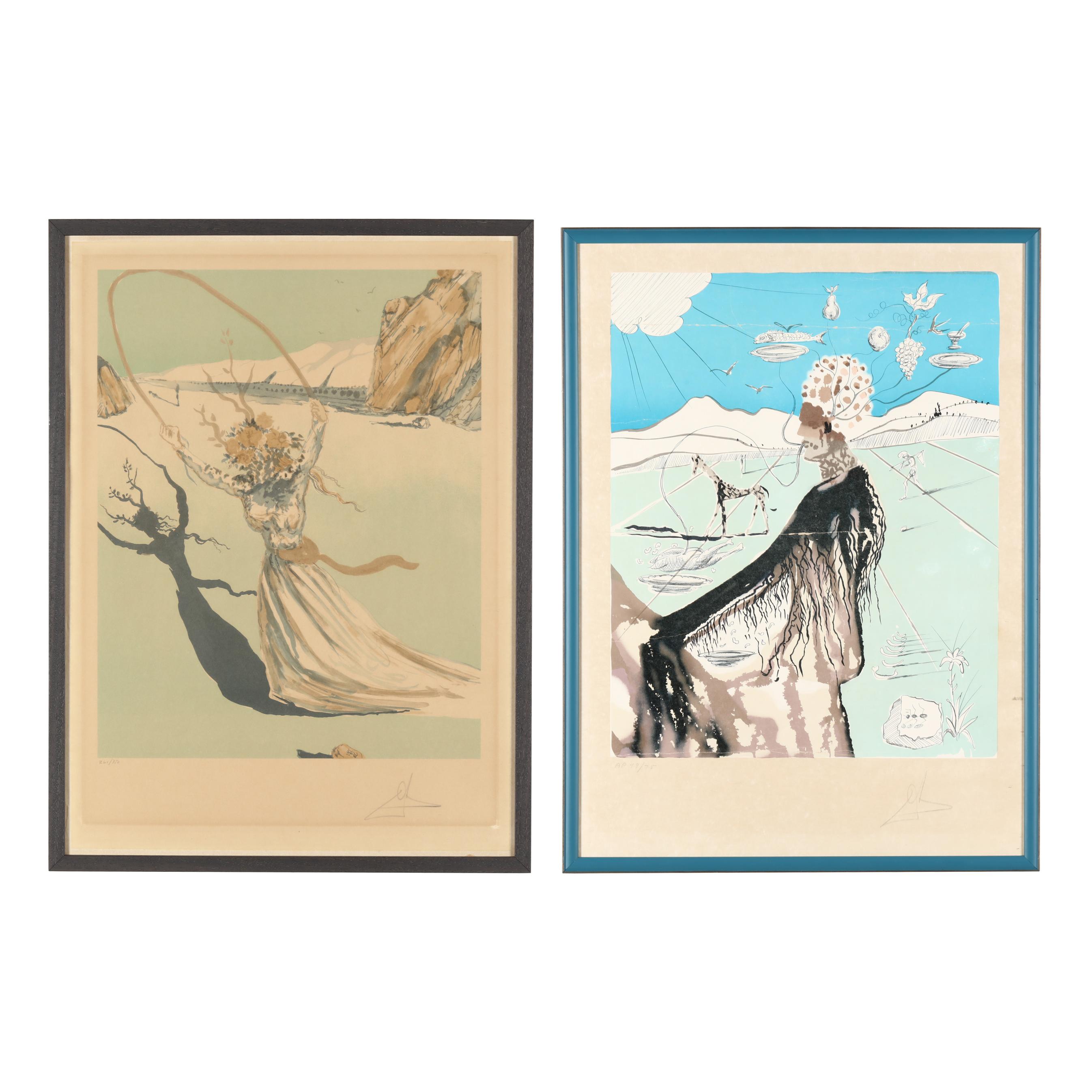 Salvador Dali (Spanish, 1904-1989), The Earth Goddess