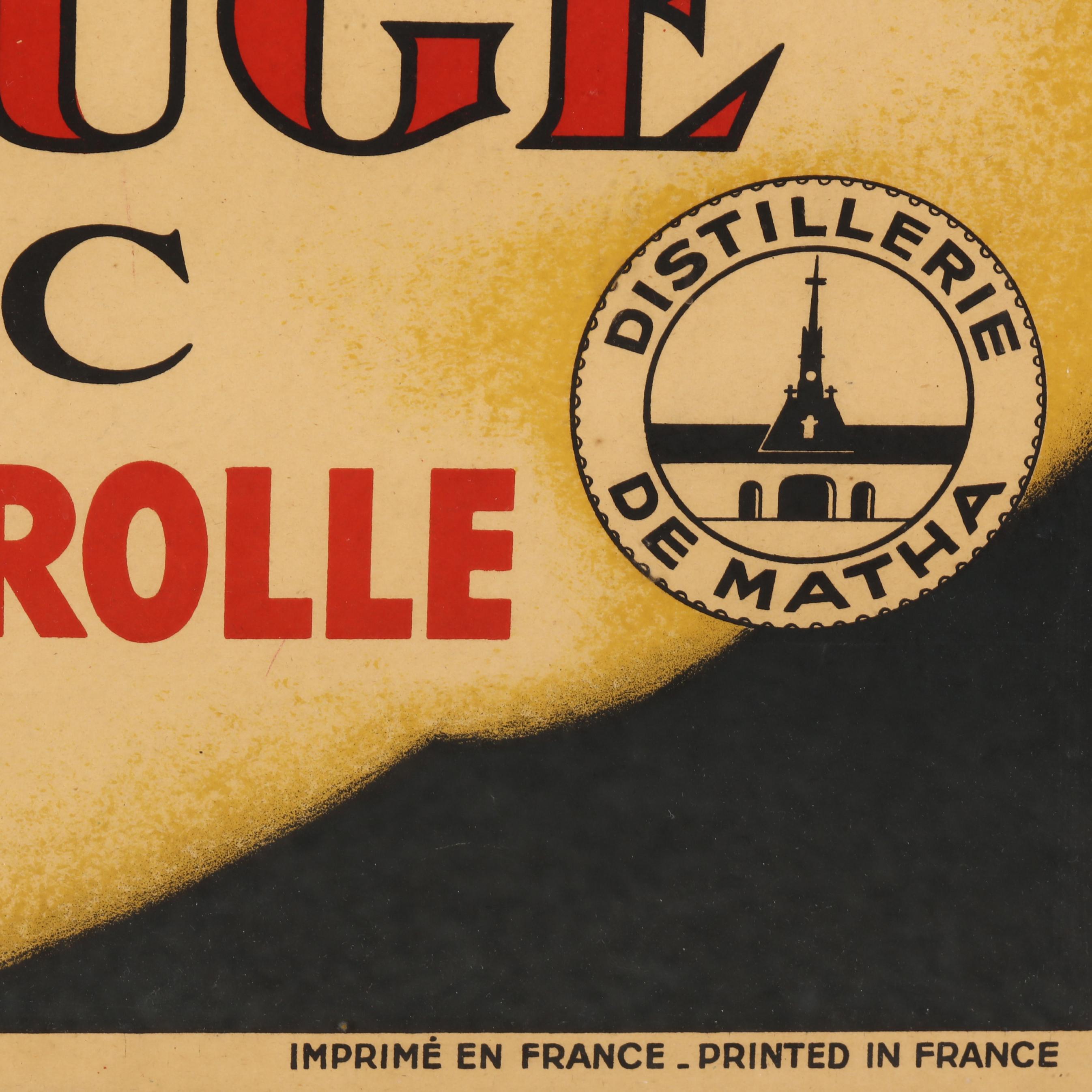 French School (Early/Mid 20th Century), Napoléon Aigle Rouge