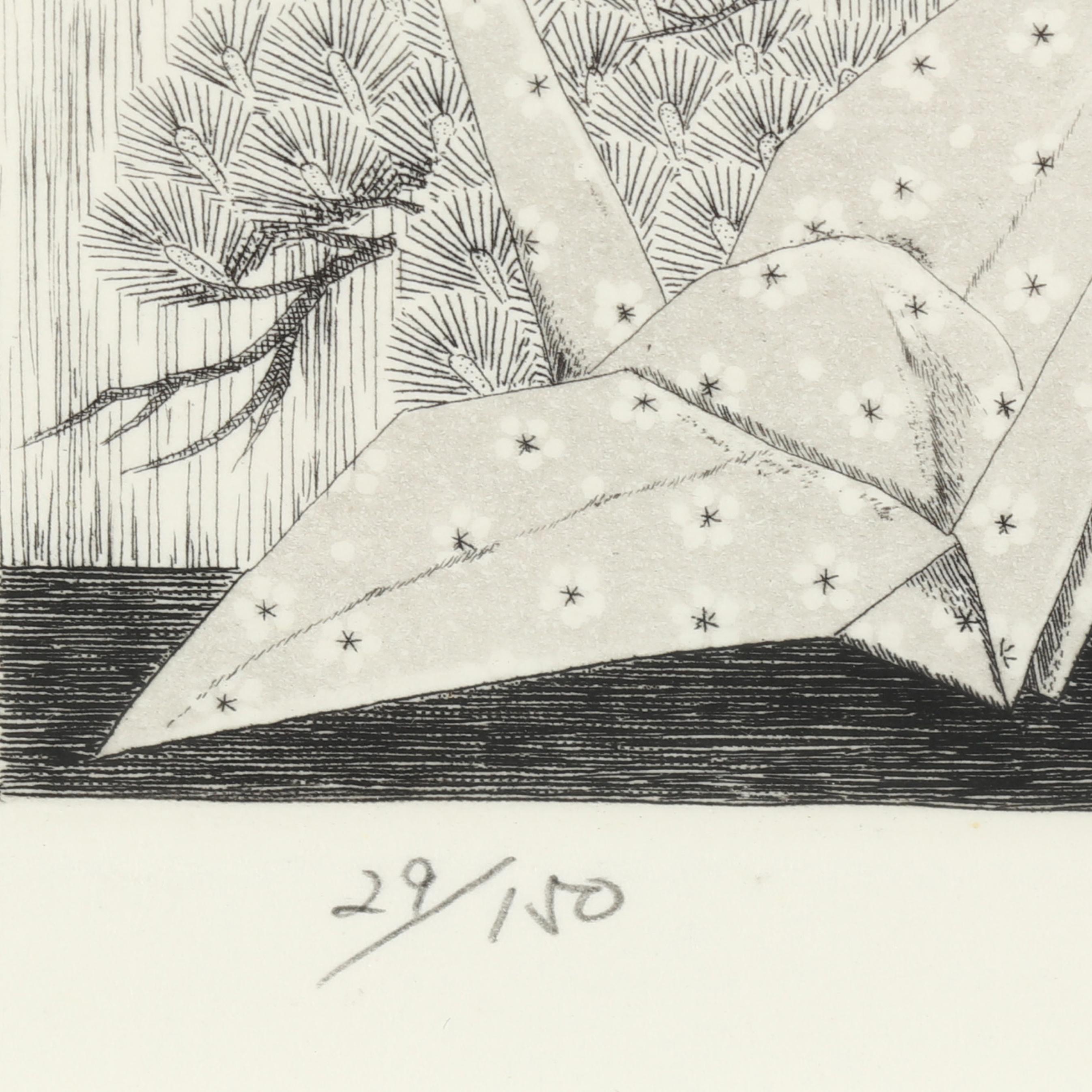 Tanaka Ryohei (Japanese, 1933-2019), Three Etchings (Lot