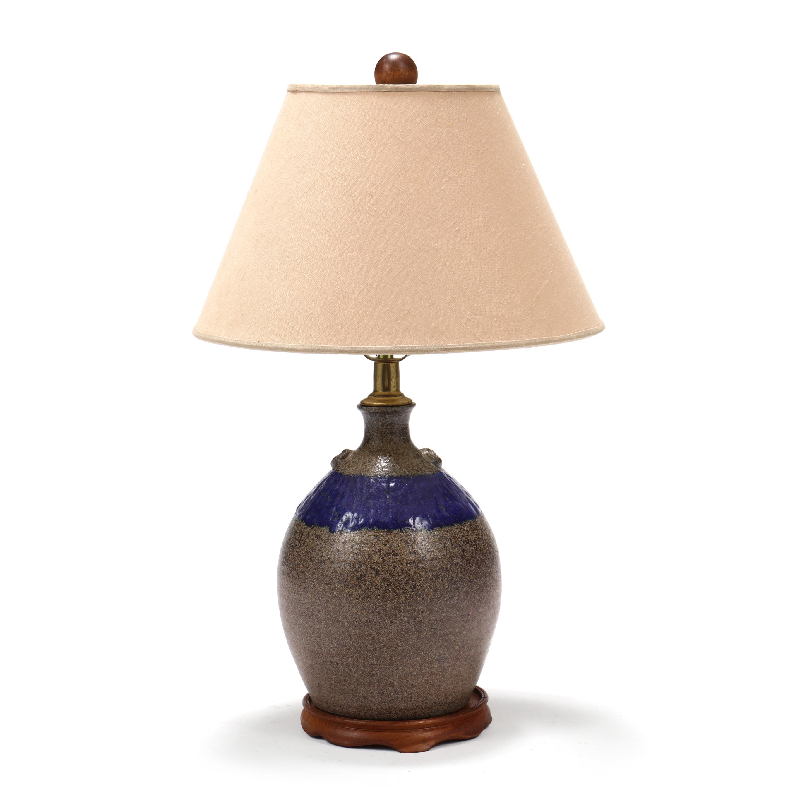 Ben Owen III (Seagrove, NC, b.1968), Pottery Table Lamp (Lot 2351