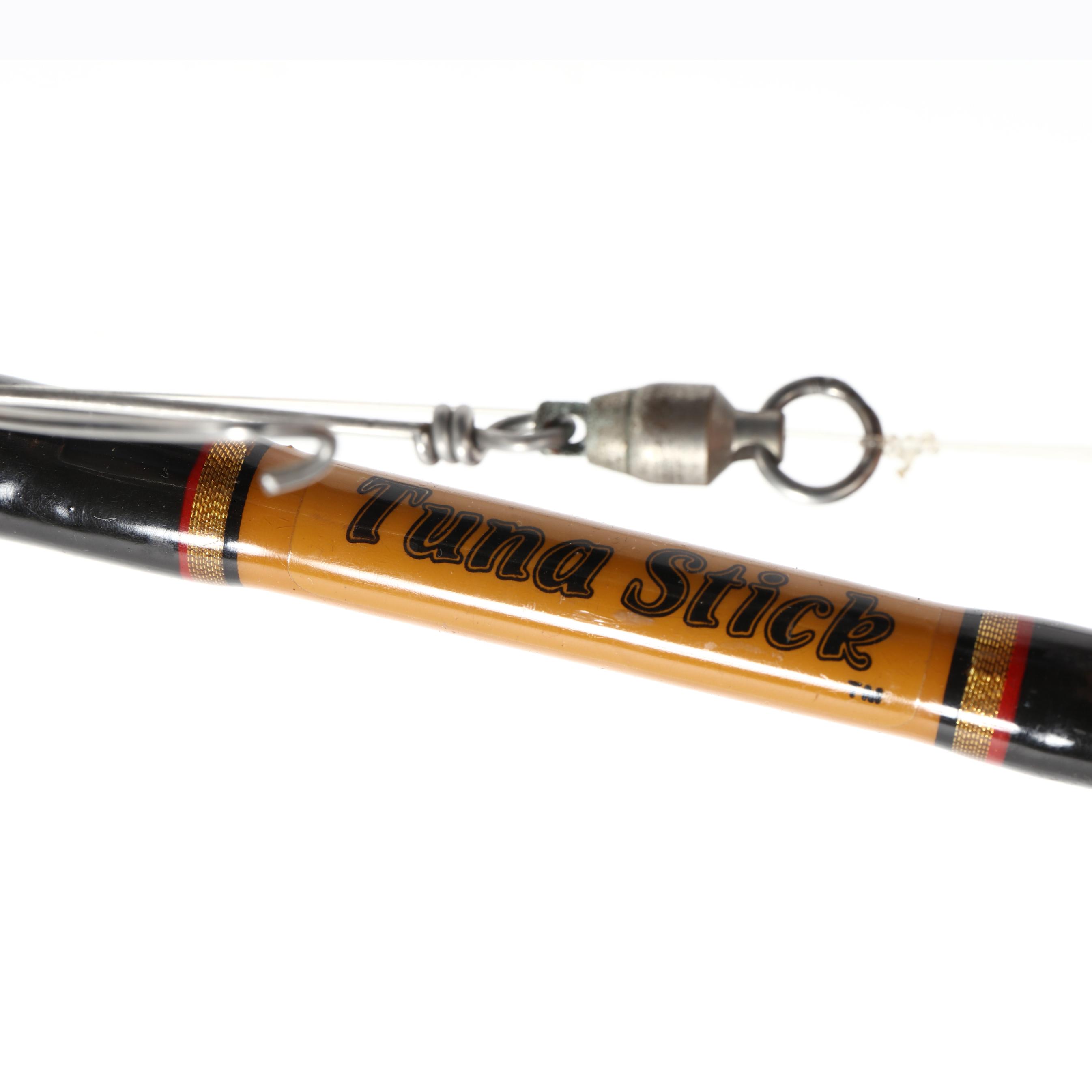 Two Penn International 30 Reels on Penn Tuna Stick Boat Rods (Lot