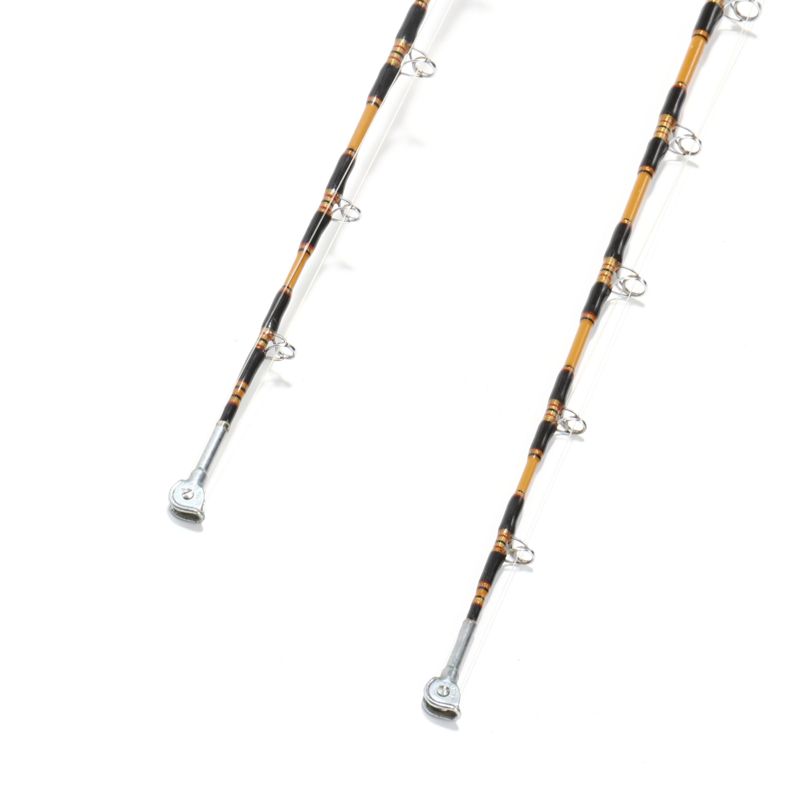 Two Penn International 30 Reels on Penn Tuna Stick Boat Rods (Lot
