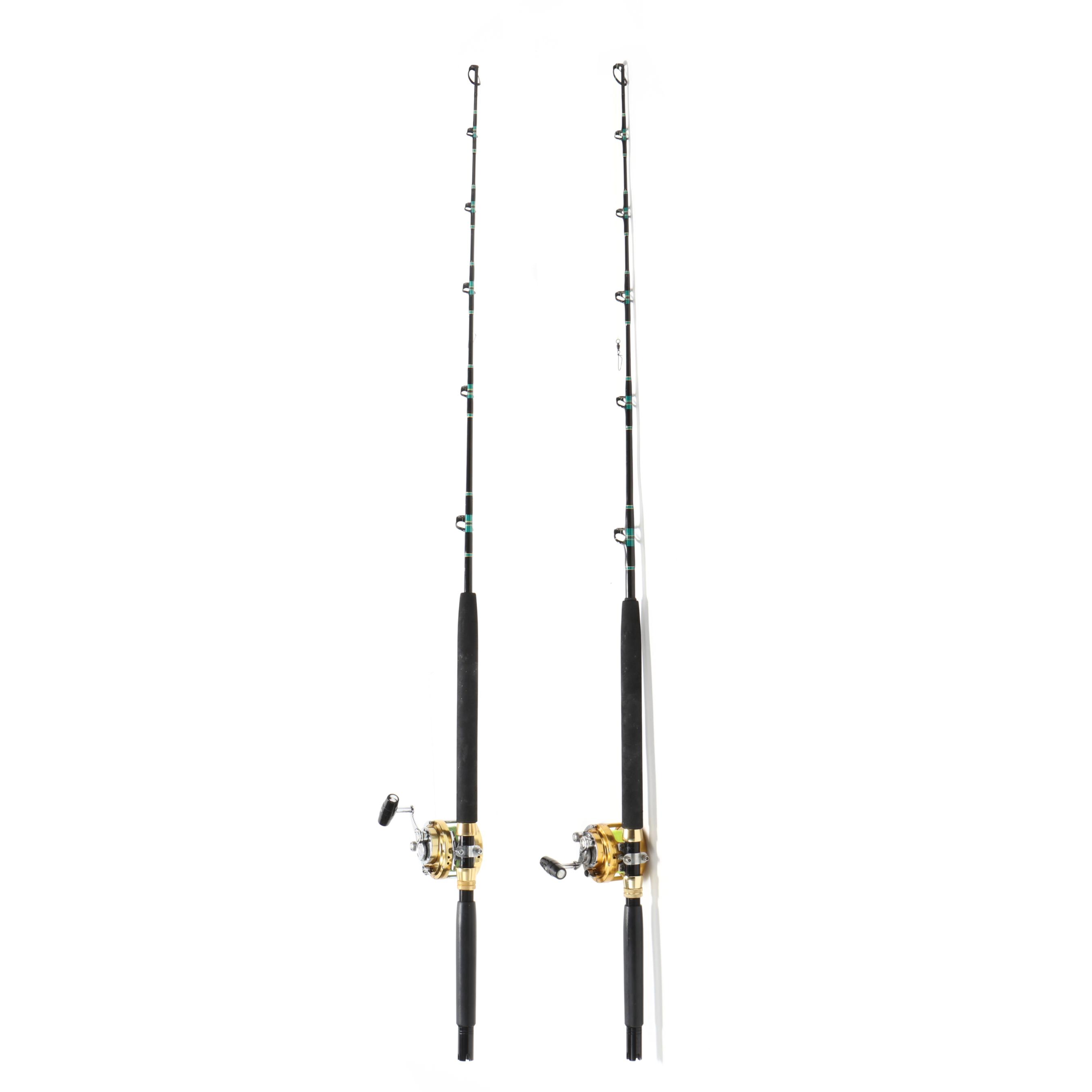 Two Penn International 20 Reels on Custom Outer Banks Outfitters 