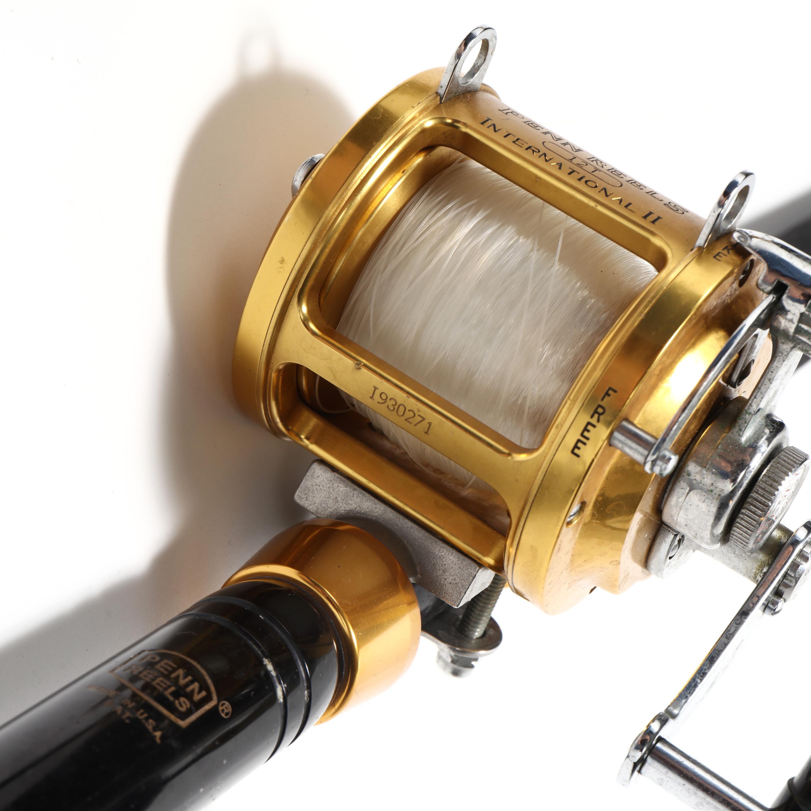 PENN International II 12T リール Two Penn International II 12T Reels on Penn International II