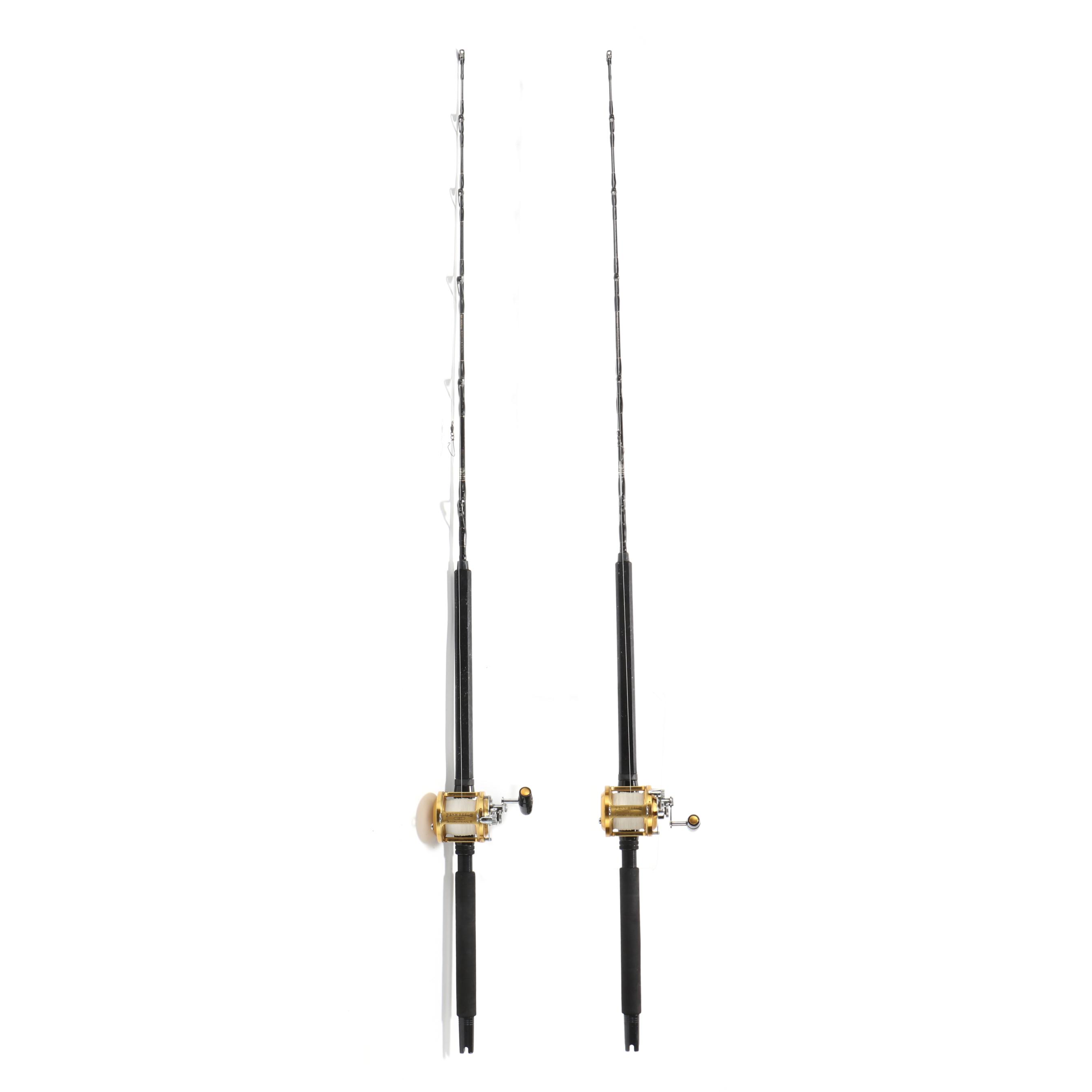 Two Penn International II 12T Reels on Shimano Triton Beast Master